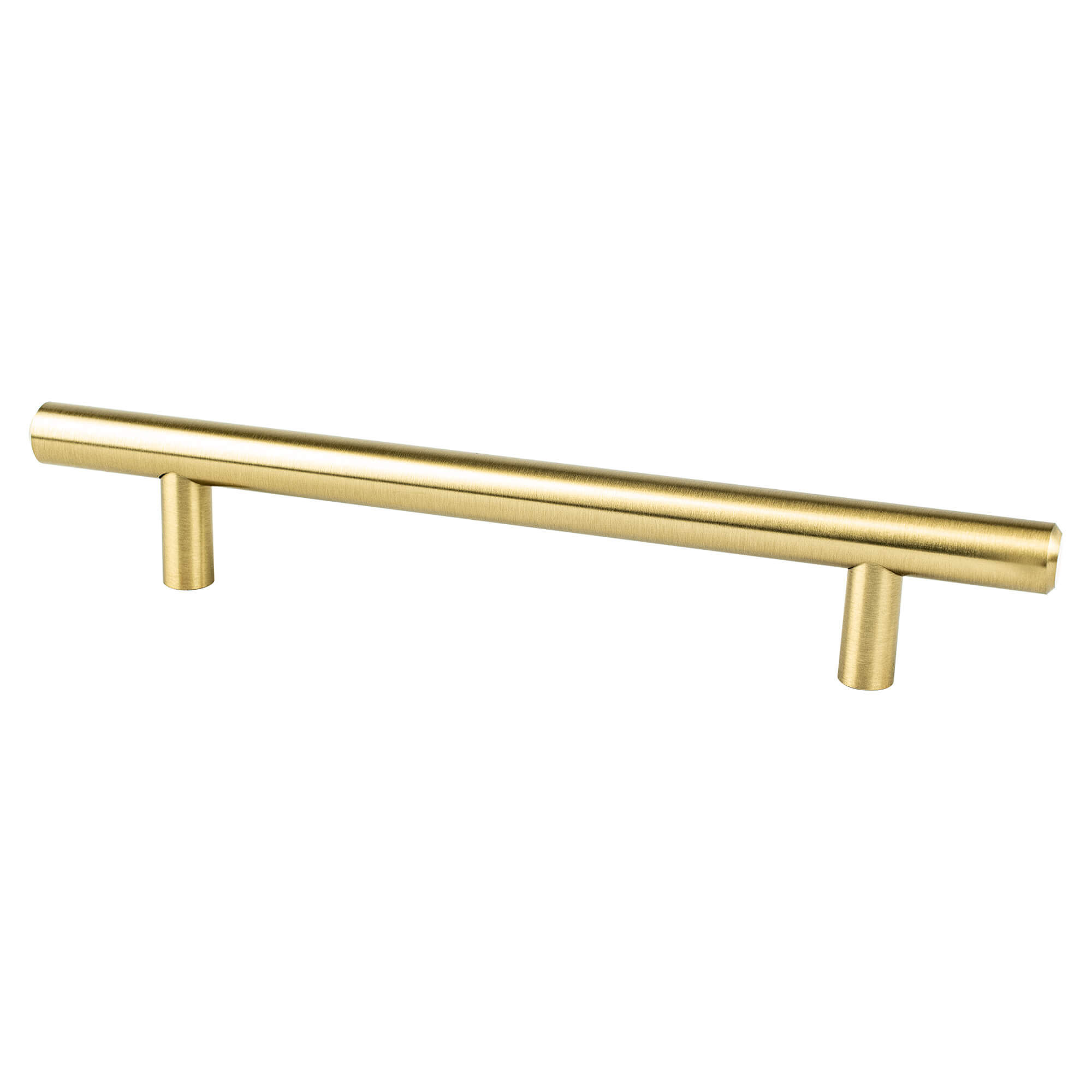 Photos - Furniture Hardware Tempo Berenson 0804  5-1/16"  Center to Center Contemporary Bar Style Cabinet Handle / Drawer Pull Modern Brushed Gold (128mm)