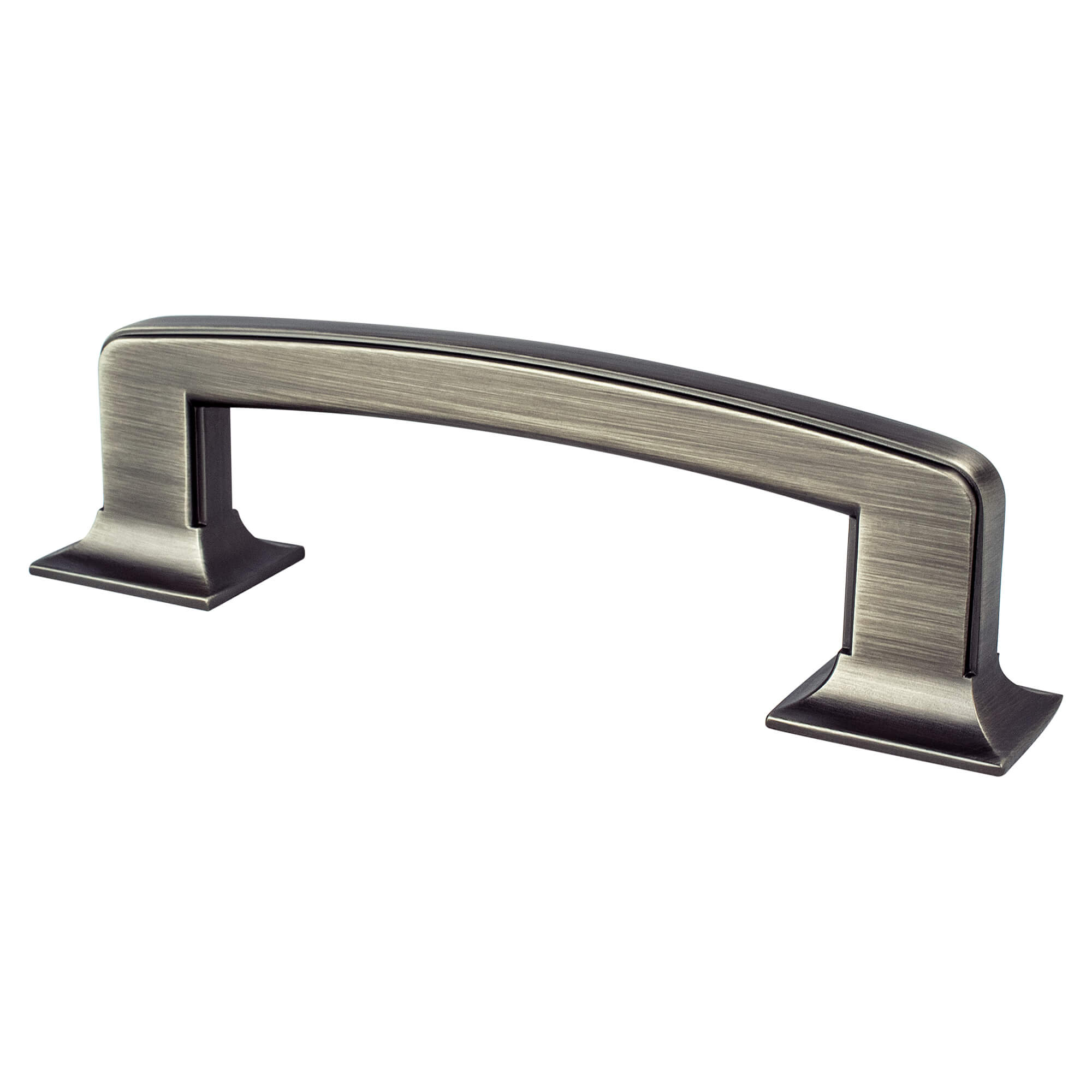 Photos - Furniture Hardware Cabinet Berenson 4069 Hearthstone 3-3/4" Center to Center Thick Rugged Farmhouse  Handle / Drawer Pull Vintage Nickel 