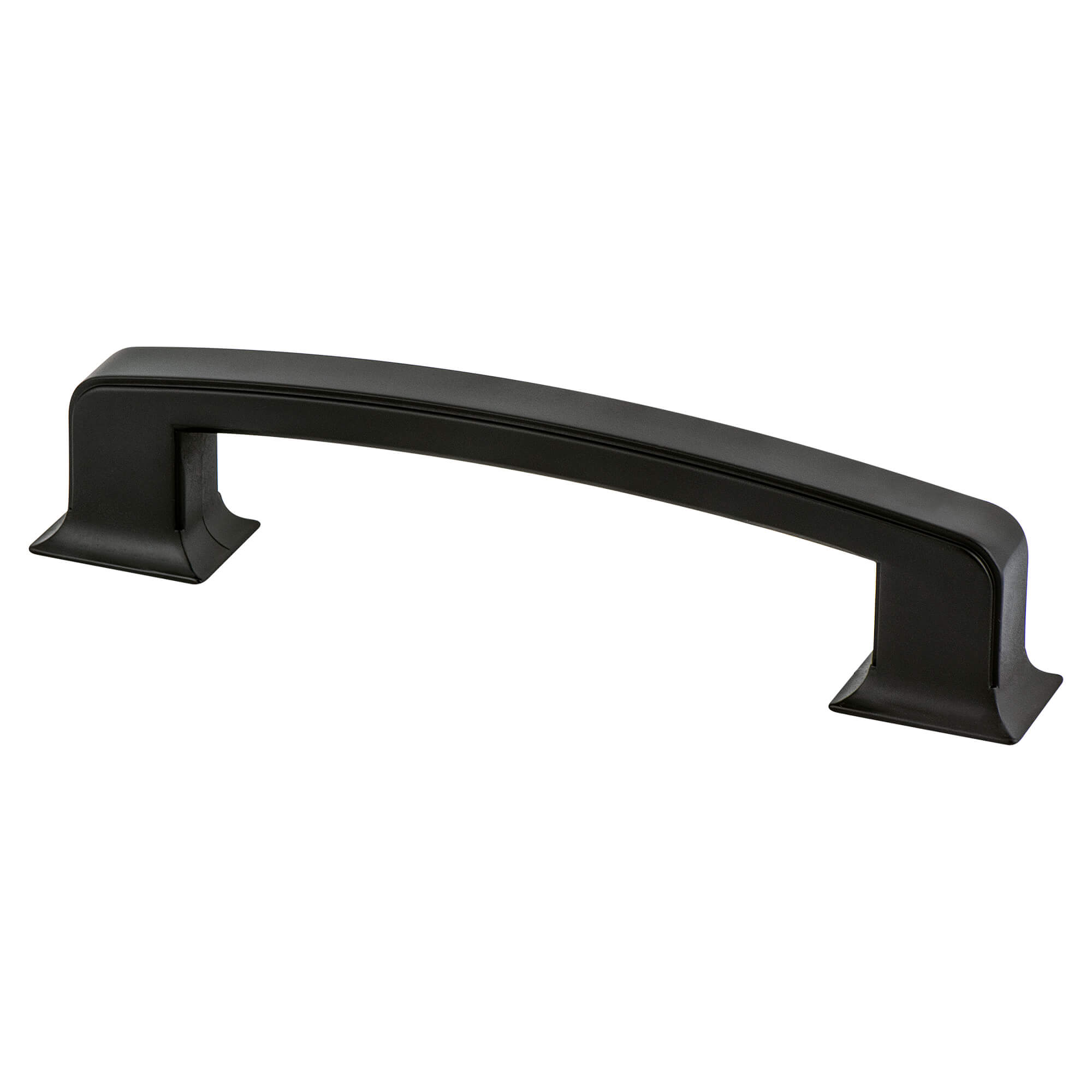 Photos - Furniture Hardware Bold Berenson 4075 Hearthstone 6" Center to Center Thick  Farmhouse Cabinet Handle / Drawer Pull Matte Black Cabinet Hardware 