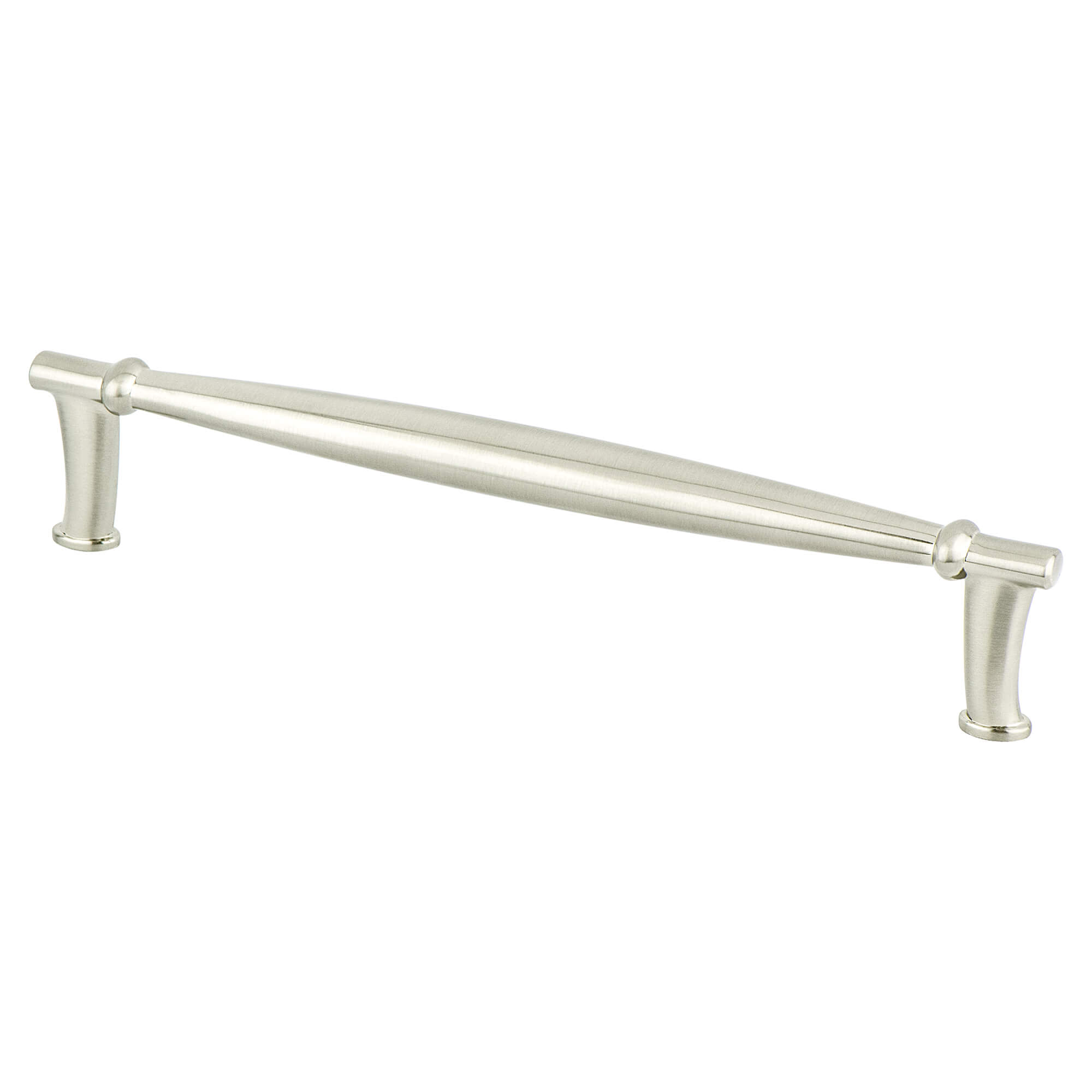 Photos - Furniture Hardware Elegant Berenson DIERDRA-6.25 Dierdra 6-5/16"  Center to Center  Tapered Bar Cabinet Handle / Drawer Pull Brushed Nick (160mm)