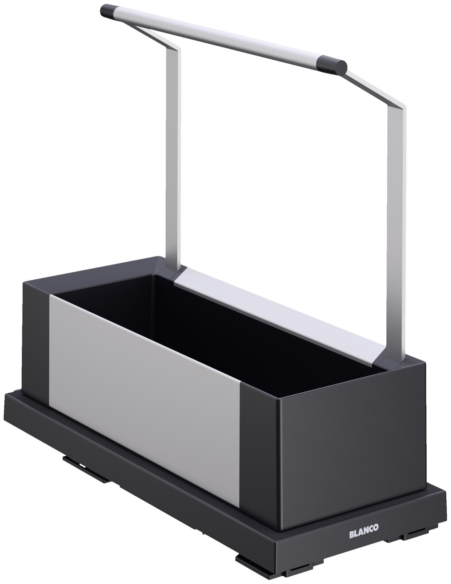 Blanco 527667 Storage Caddy 20 Kitchen Cabinet Organizer - Single Black Storage and Organization Cabinet and Kitchen Organizers Cabinet Organizers