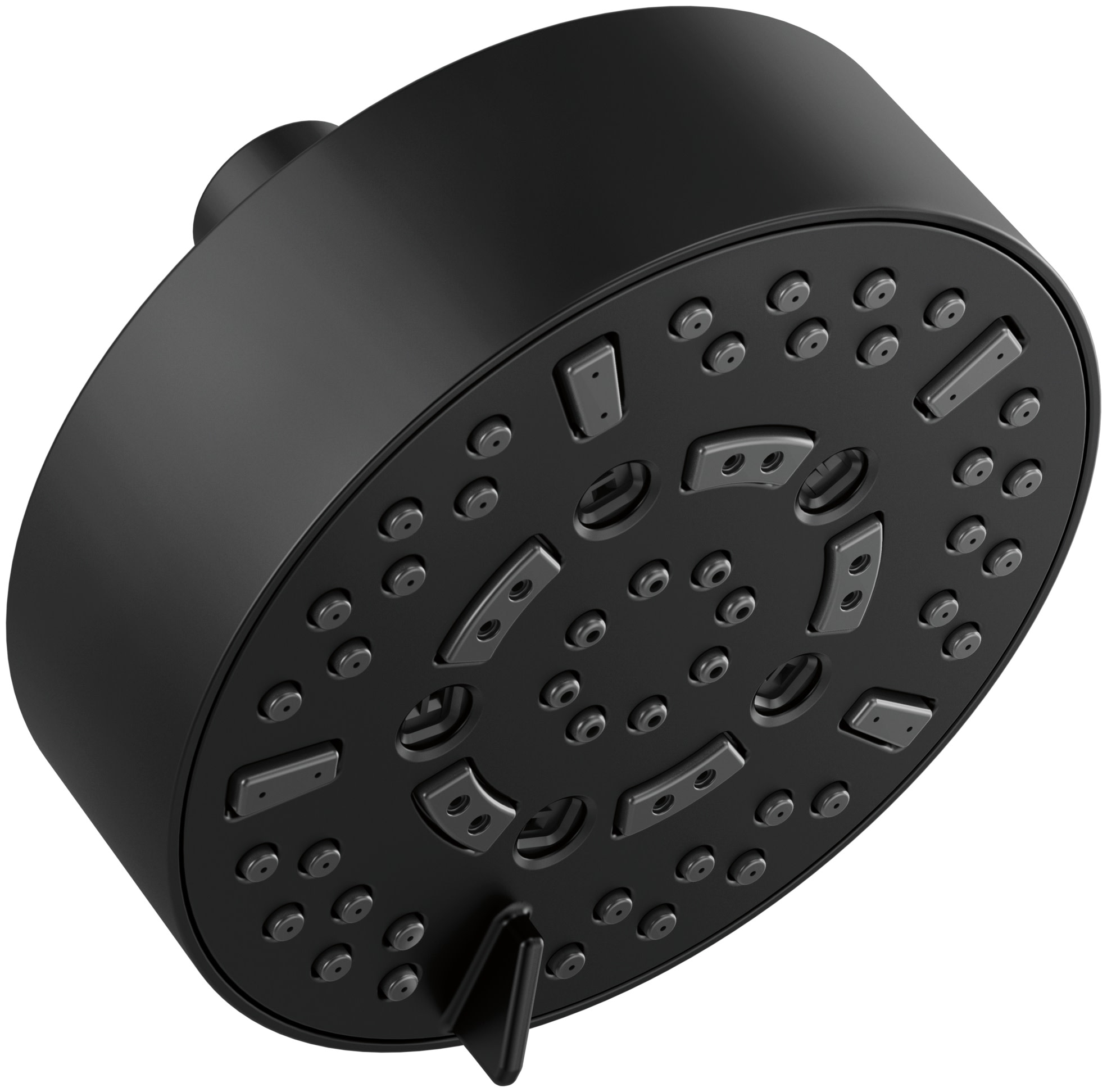 Brizo 87292 Essential 1.75 GPM Multi Function Shower Head with H2Okinetic and Touch Clean Technologies Matte Black Showers Shower Heads Multi Function