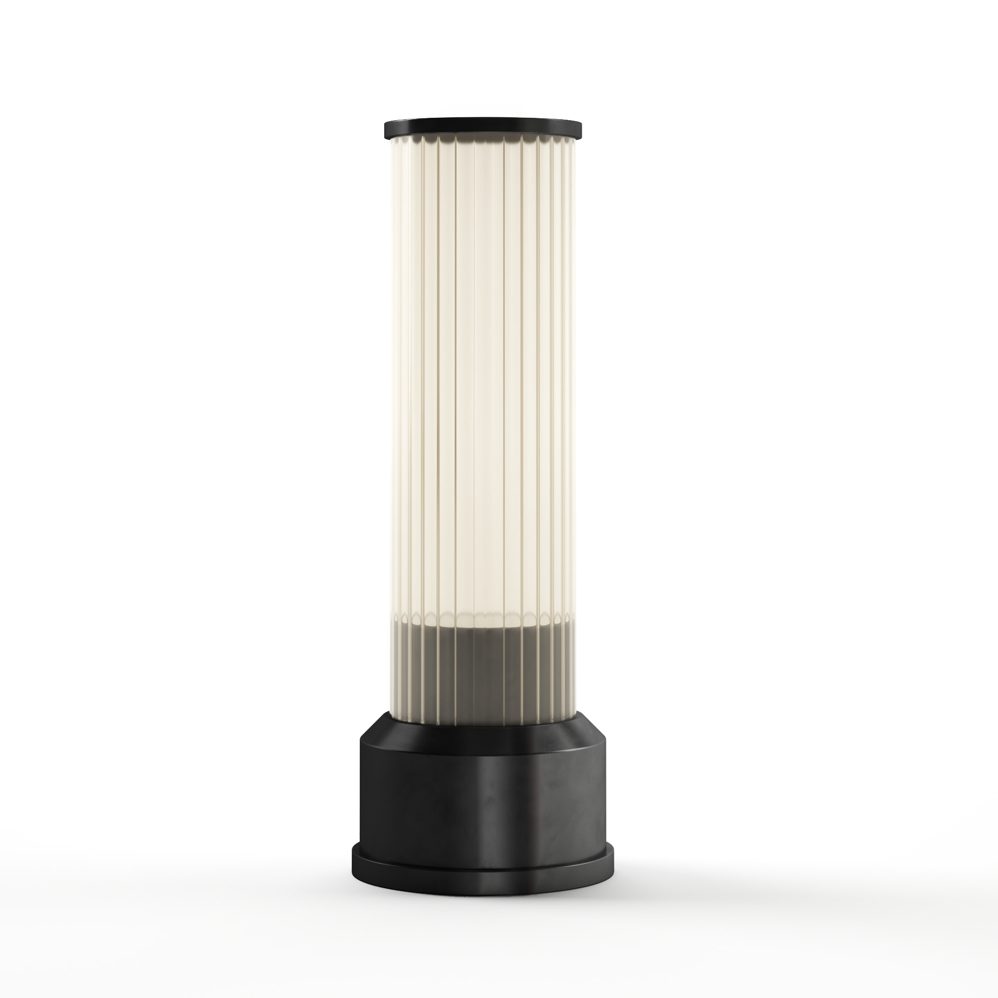 Photos - Desk Lamp Graphite Bulbrite K7040 Elevated Classics 9" Tall LED Column Table Lamp  Lamps Table Lamps K70402 