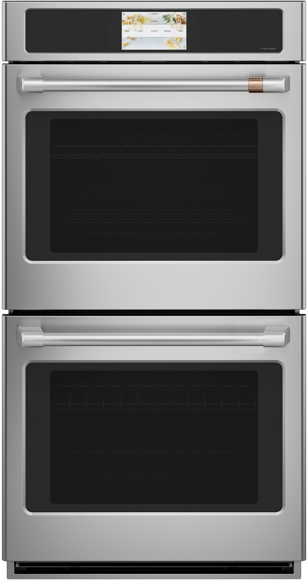 Photos - Oven Inch Cafe CKD70DPN 27 Wide 8.6 Cu. Ft. Double Electric Stainless Steel / Brushed Stainless Cooking Appliances Wall