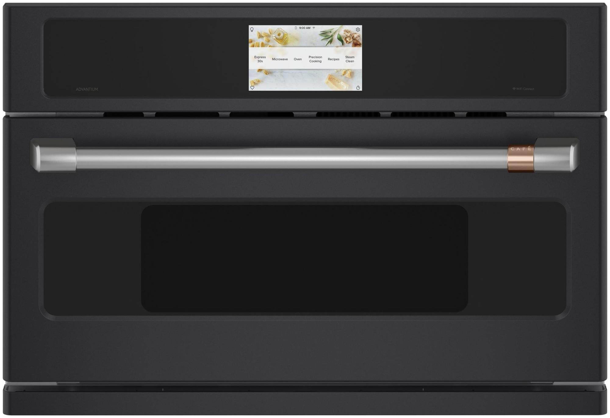 Photos - Oven Inch Cafe CSB913PV 30  Wide 1.7 Cu. Ft. Electric Single  with Five-in-One 120V Advantium Technology and LCD Display Matte 