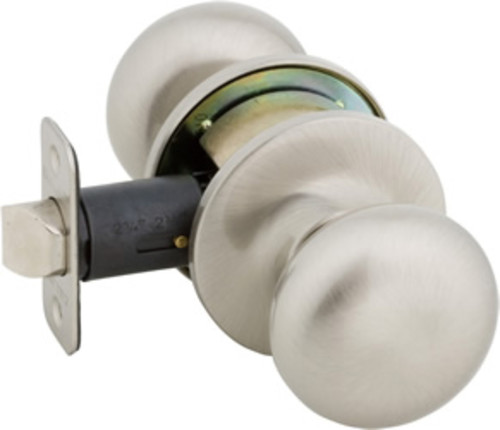 Photos - Door Handle Saxon Case Callan2 Saxon Series Grade 2 Privacy Door Knobset - Satin Nickel - G2KS1021 G2KS1021 