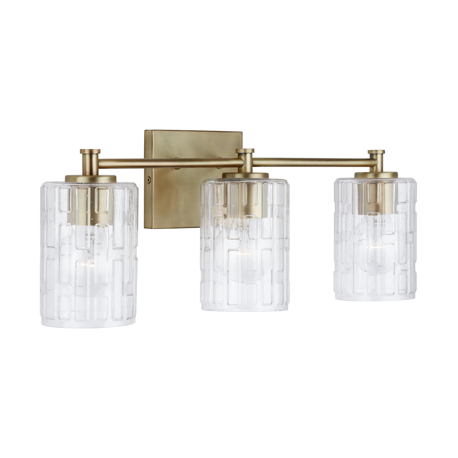 Photos - Chandelier / Lamp Emerson Capital Lighting 138331-491  3 Light 23" Wide Bathroom Vanity Light Aged Brass Indoor Lighting Bathroom Fixtures Vani 