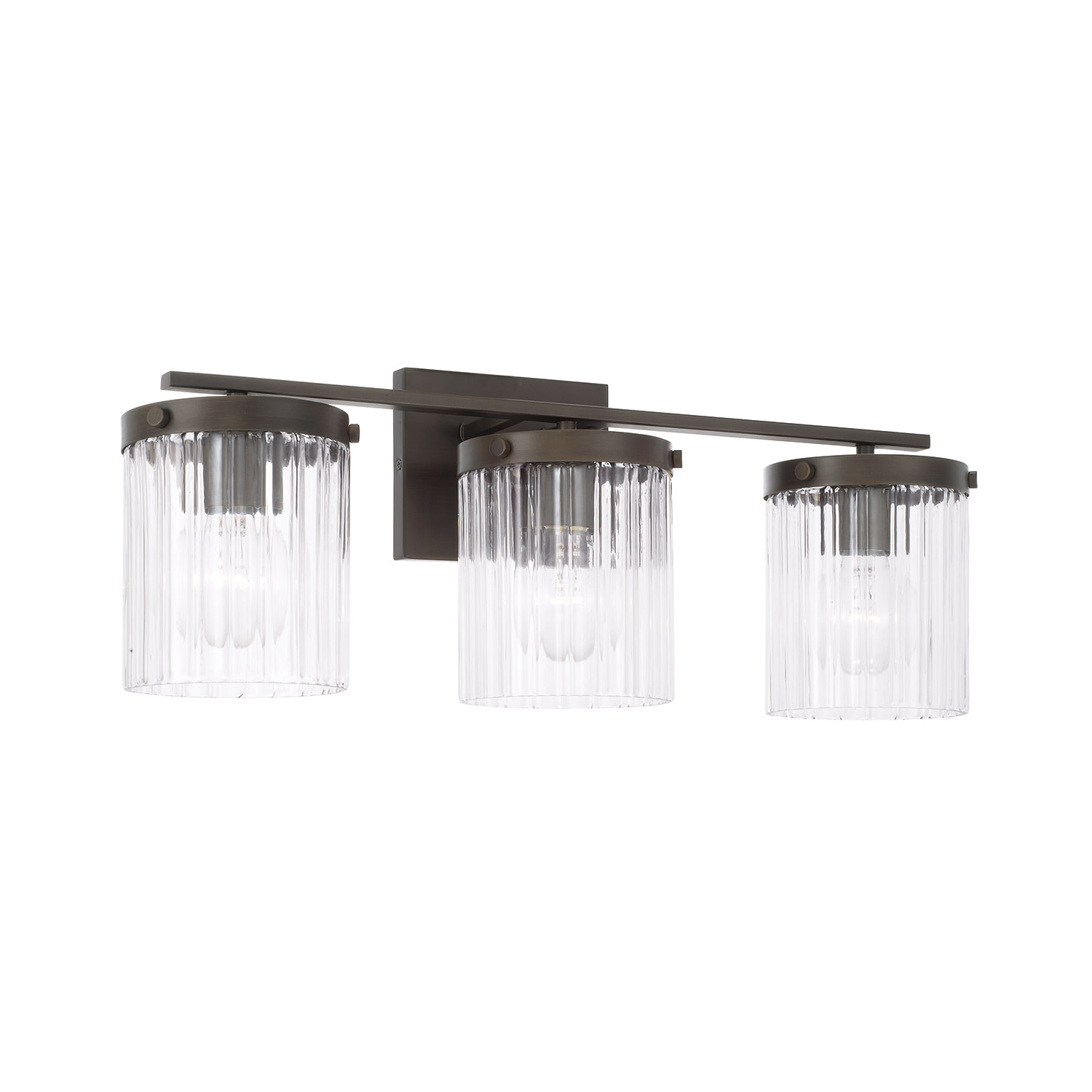 Photos - Chandelier / Lamp Vaughn Capital Lighting 156231-555  3 Light 23" Wide Vanity Light Oil Rubbed Bronze Indoor Lighting Bathroom Fixtures Vanity 