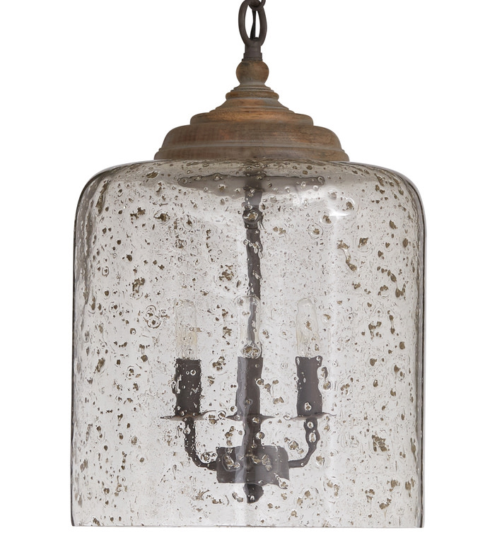 Photos - Chandelier / Lamp Nordic Capital Lighting 335242 3 Light 19" Tall Pendant  Grey Indoor Lighting Pendants 335242NG 