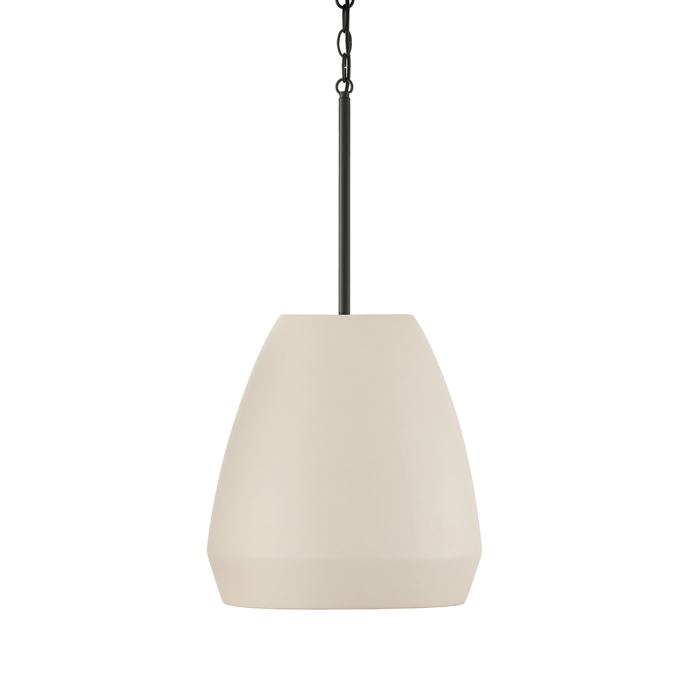 Photos - Chandelier / Lamp Della Capital Lighting 354211  14" Wide Pendant Terracotta Ivory Indoor Lighting Pendants 354211IV 