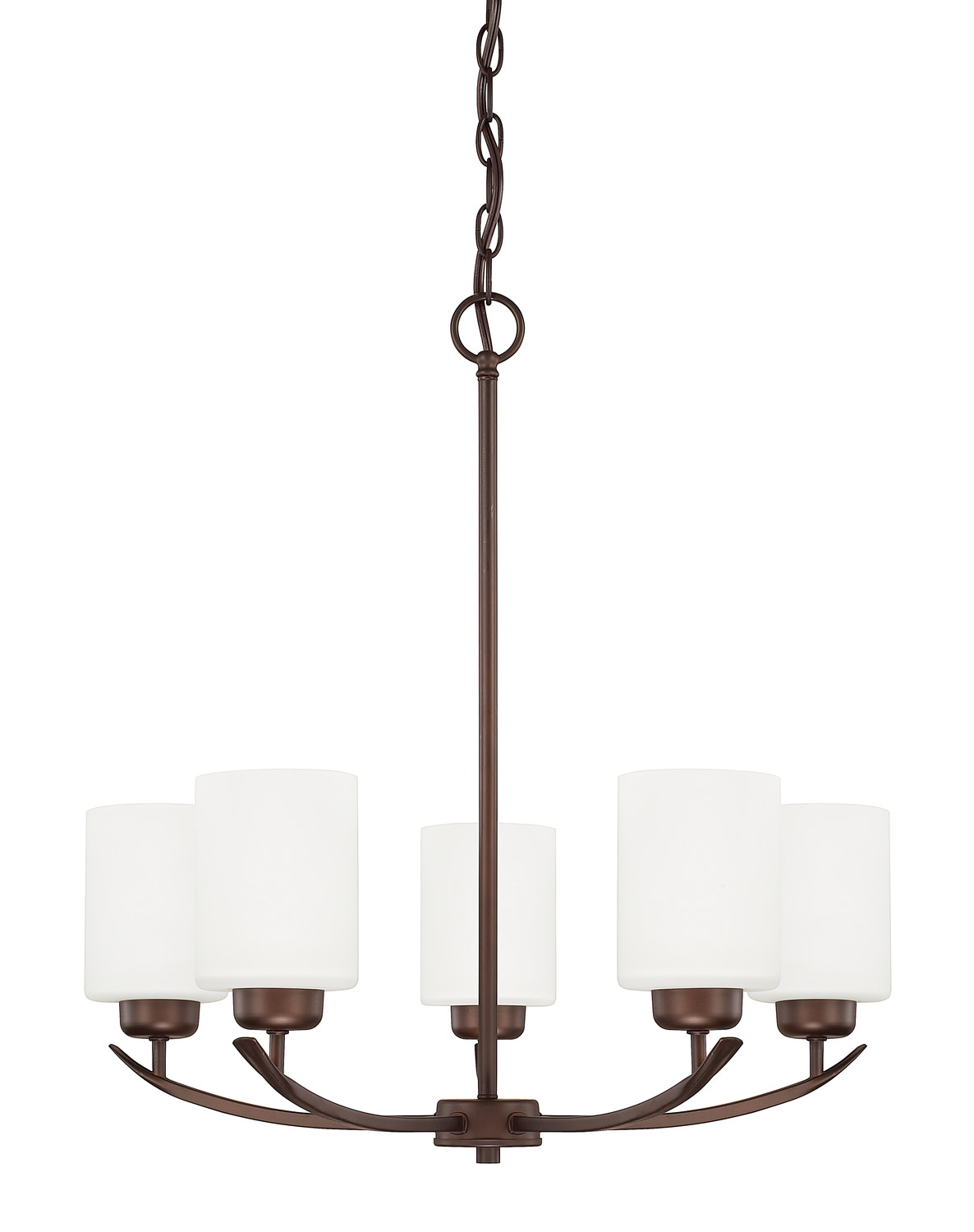 Photos - Chandelier / Lamp Dixon Capital Lighting 415251-338  5 Light 23" Wide Chandelier Bronze Indoor Lighting Chandeliers 415251BZ-338 