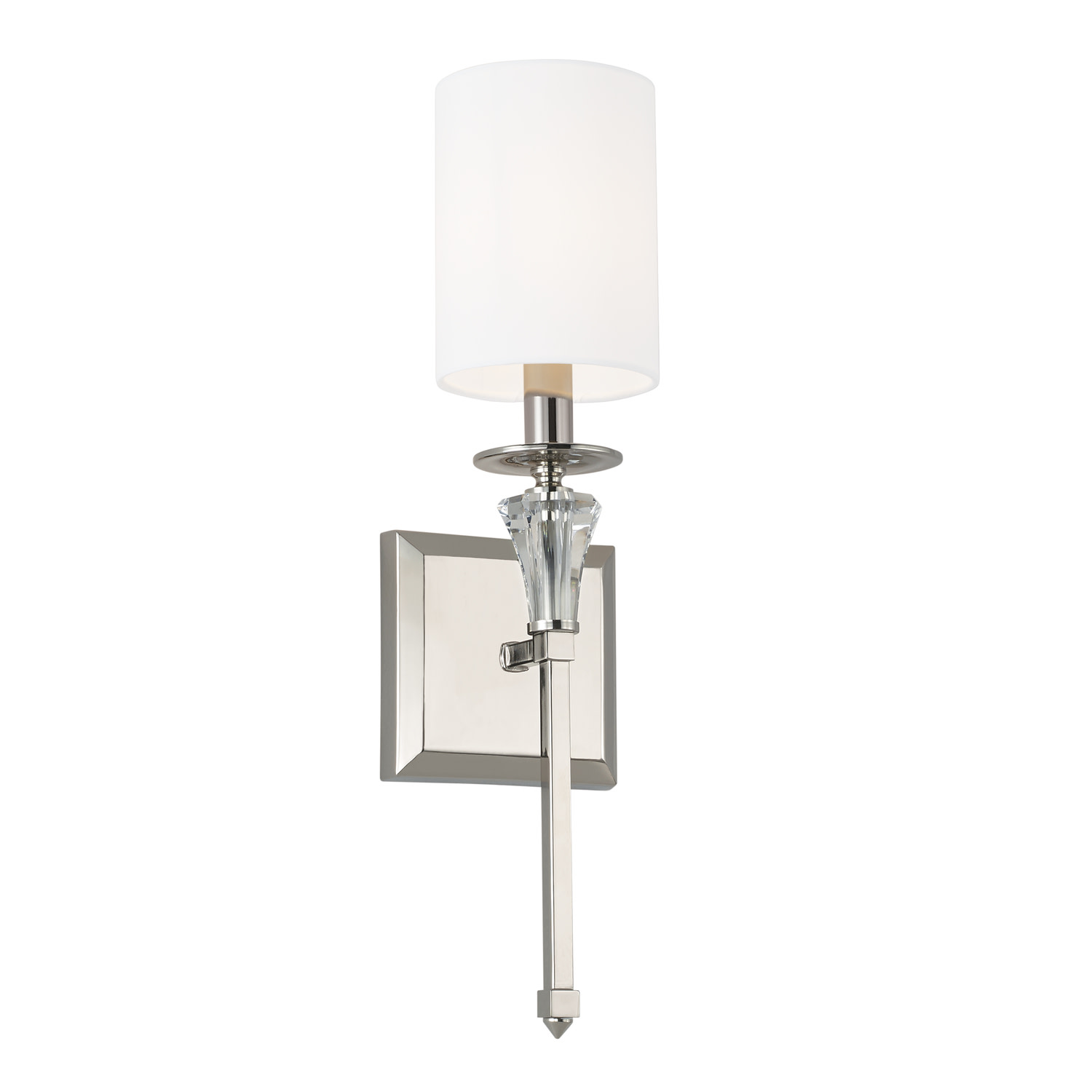 Photos - Chandelier / Lamp Yves Saint Laurent Capital Lighting 641811-700 Laurent 20" Tall Bathroom Sconce Polished Nickel Indoor Lighting Bathroom Fixtures Bathroom Scon 