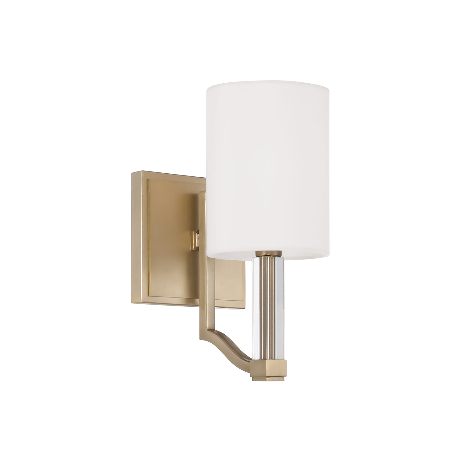 Photos - Chandelier / Lamp Capital Lighting 657011-715 Ingrid 11" Tall Wall Sconce Matte Brass Indoor Lighting Wall Sconces 657011MA-715