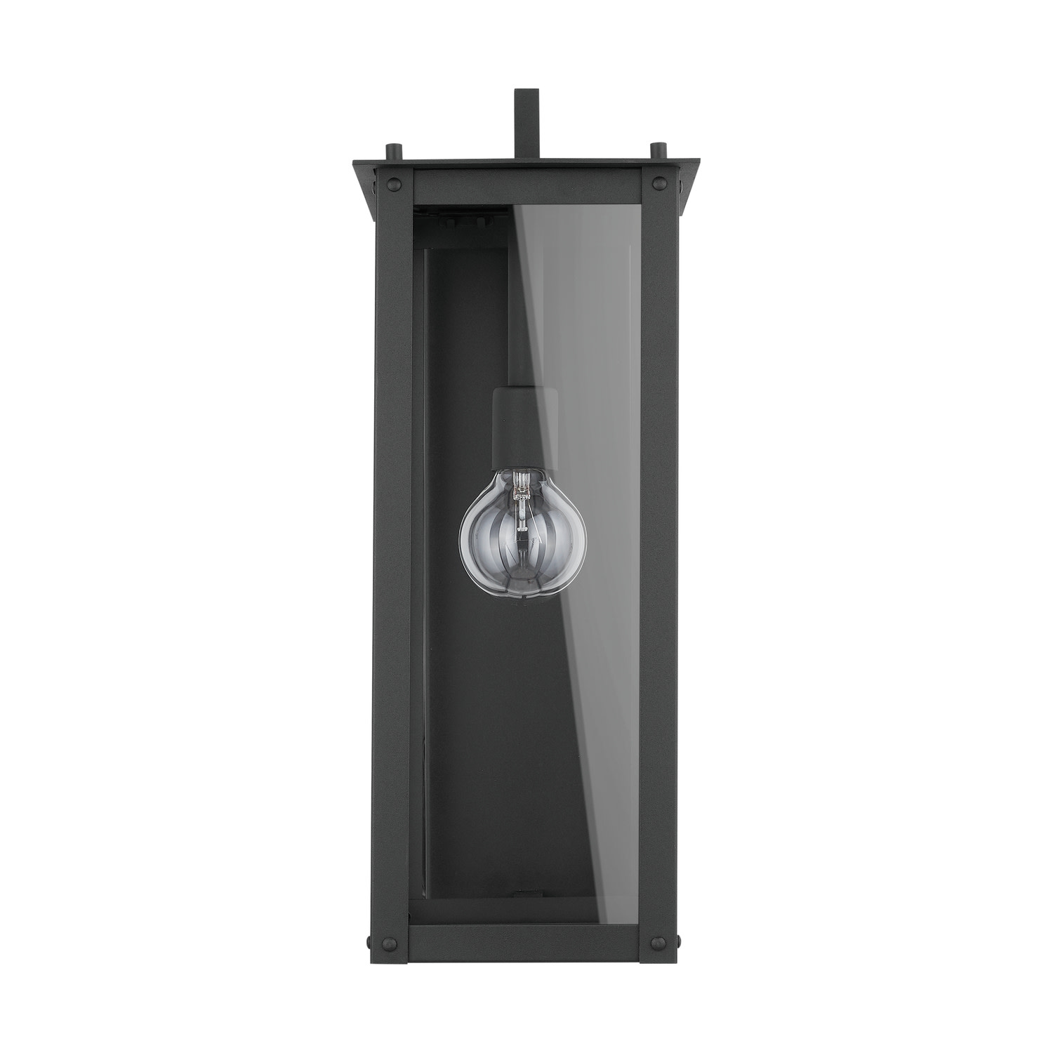 Photos - Floodlight / Street Light Capital Lighting 934612 Hunt 21" Tall Outdoor Wall Sconce Black Outdoor Lighting Wall Sconces 934612BK