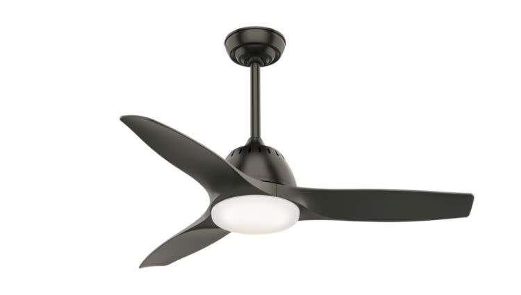 Photos - Fan Casablanca Wisp 44 Wisp 44" Indoor Ceiling  - Blades Remote and LED Light Kit Included Noble Bronze s Ceiling s Ind 