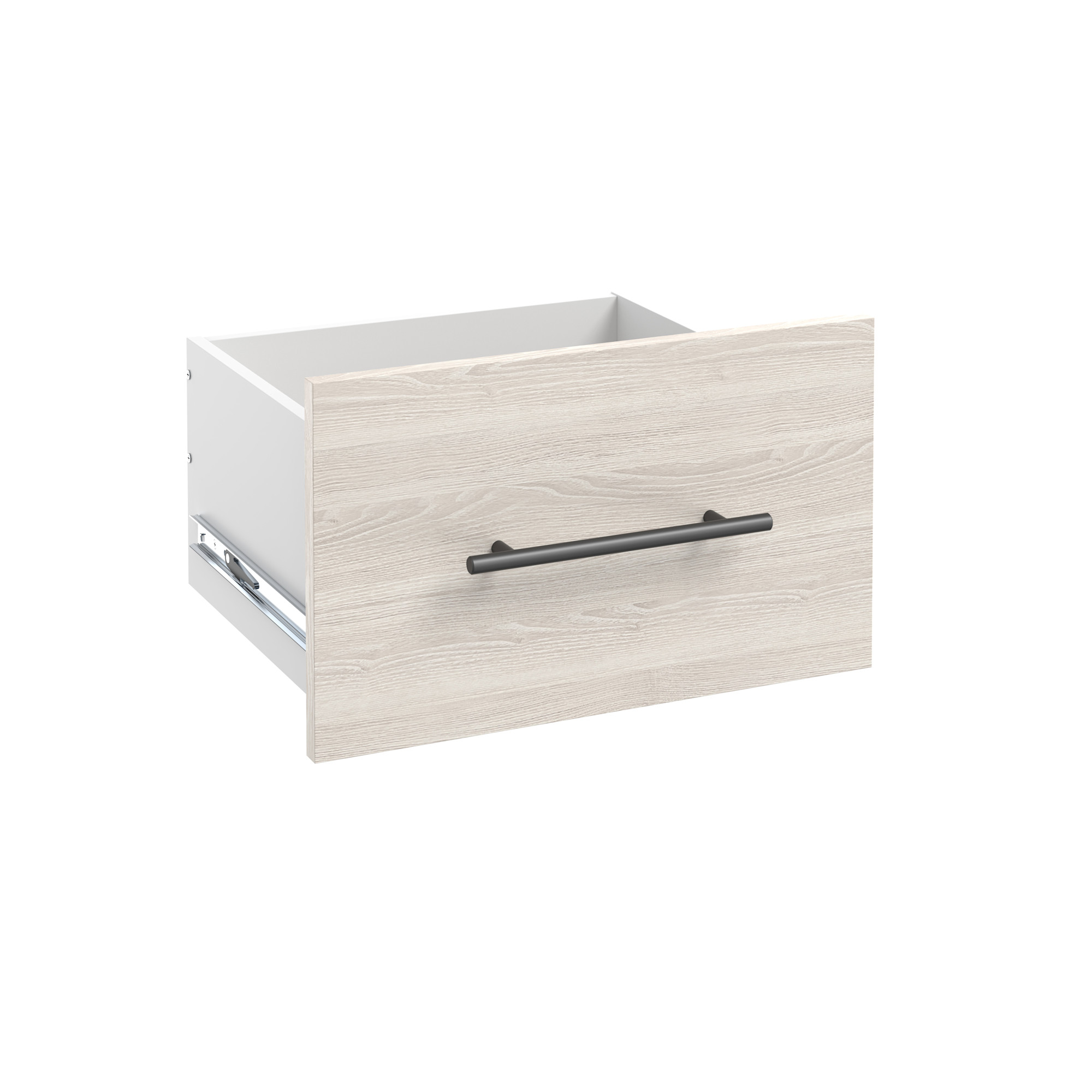 ClosetMaid SS1610-DR-M SuiteSymphony 16 x 10 Inch Tall Modern Drawer For SuiteSymphony Closet Organization Collection White Timber Closet Organizers
