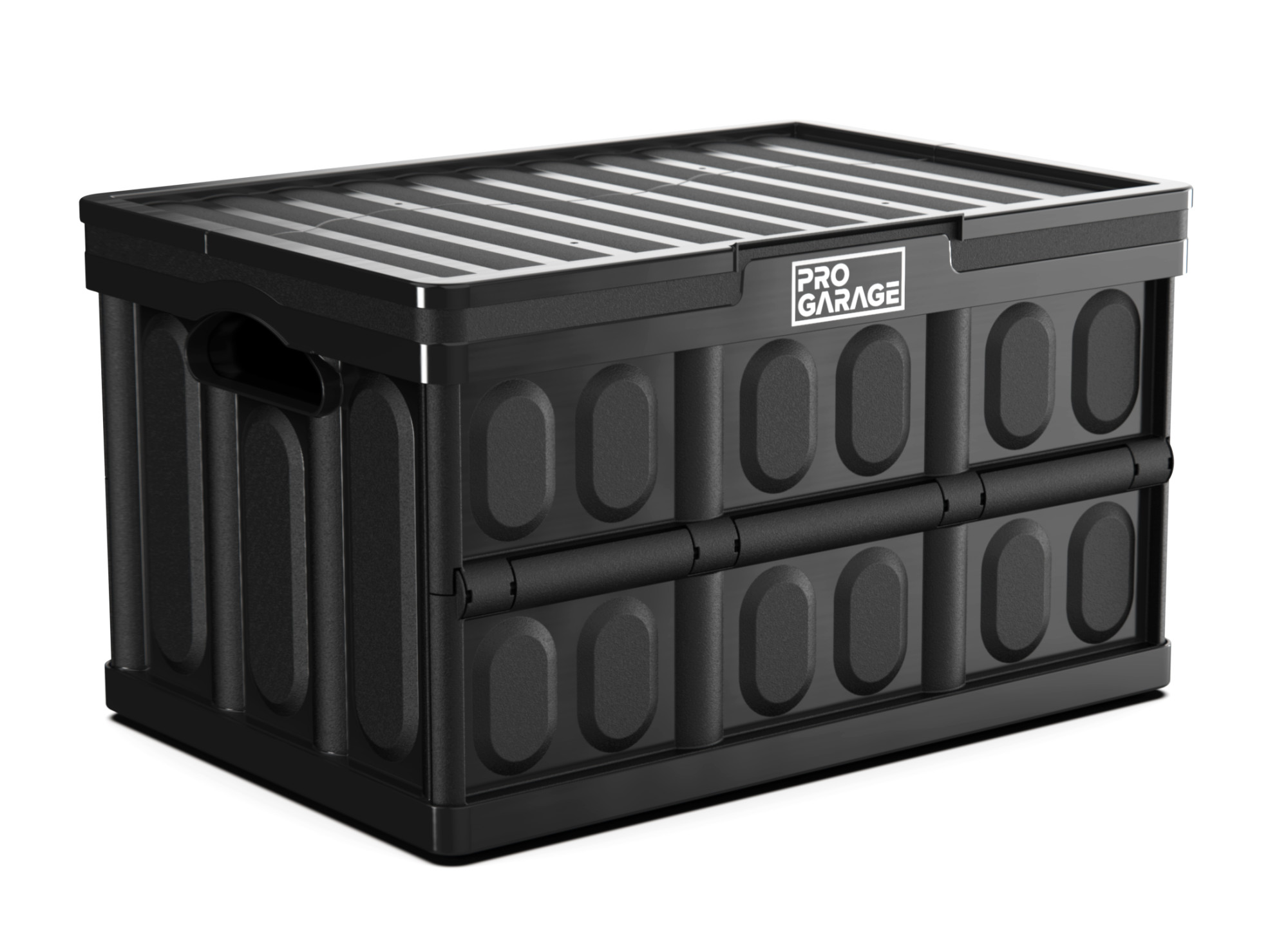 ClosetMaid PG-2114 ProGarage 21"W Collapsible Storage Garage Bin Tote Black Storage and Organization Home Organizers Storage Bins