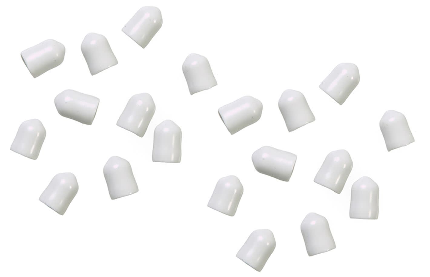 ClosetMaid 2120300 Bulk Pack of (1000) Wire Shelf / Shelving Small End Caps White Garage Organizers Accessories and Parts Shelving Unit Parts End Caps