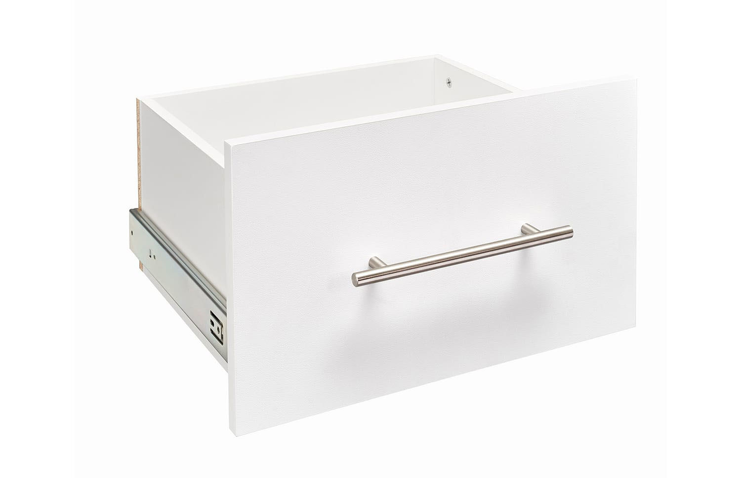 ClosetMaid SS1610-DR-M SuiteSymphony 16 x 10 Inch Tall Modern Drawer For SuiteSymphony Closet Organization Collection Pure White Closet Organizers