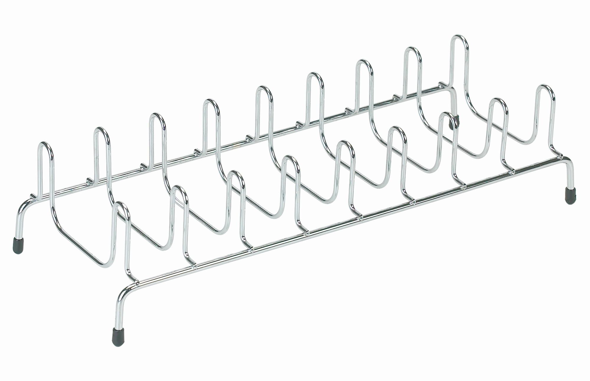 Photos - Furniture Hardware ClosetMaid 5348200 Free Standing 3"W x 13"L Dish and Plate Rack Cabinet Organizer Chrome Storage and Organization Cabinet an 