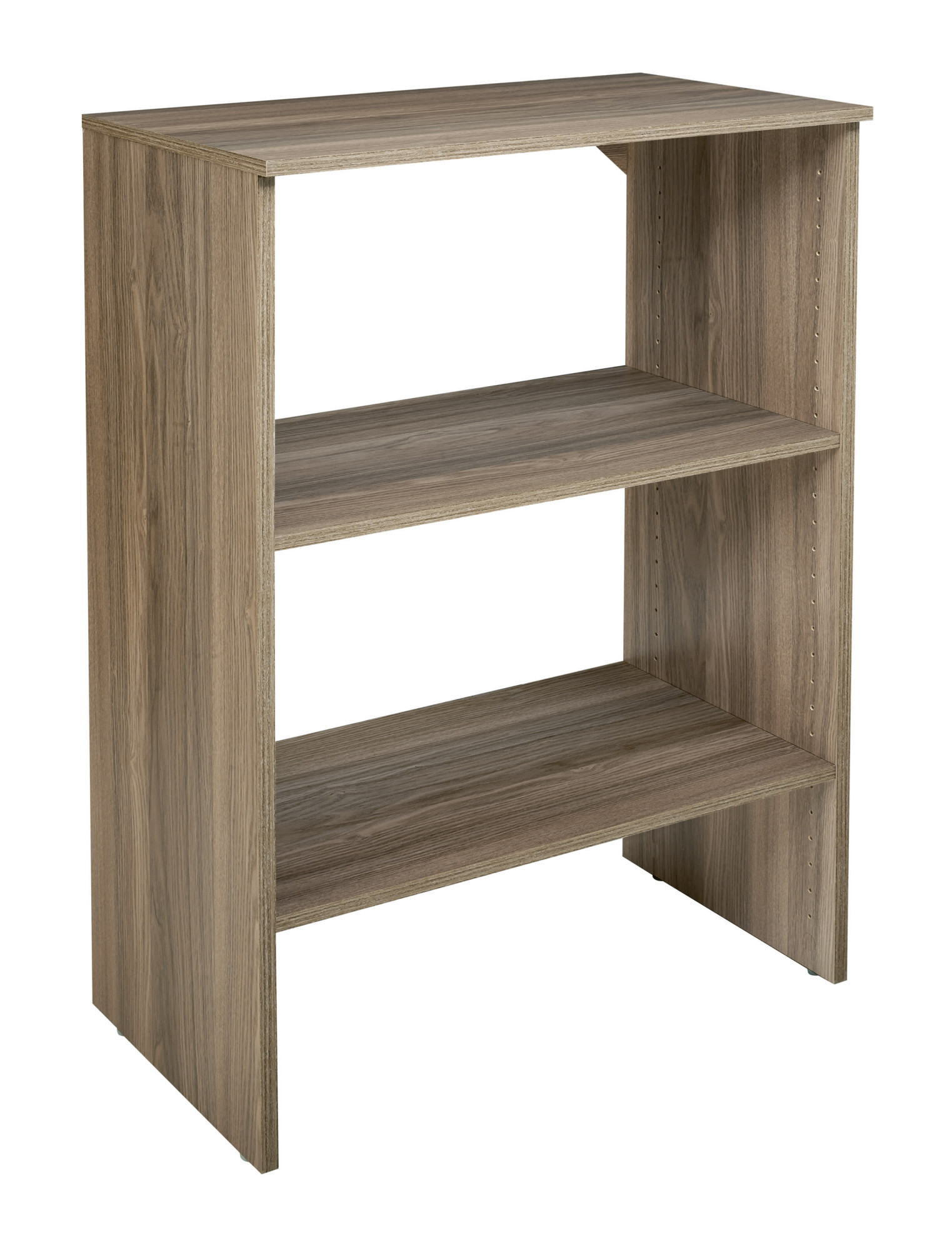 ClosetMaid SS25-TB SuiteSymphony 25-1/8 Inch Wide Closet System Base Shelving Unit Natural Gray Storage and Organization Closet Organizers Closet