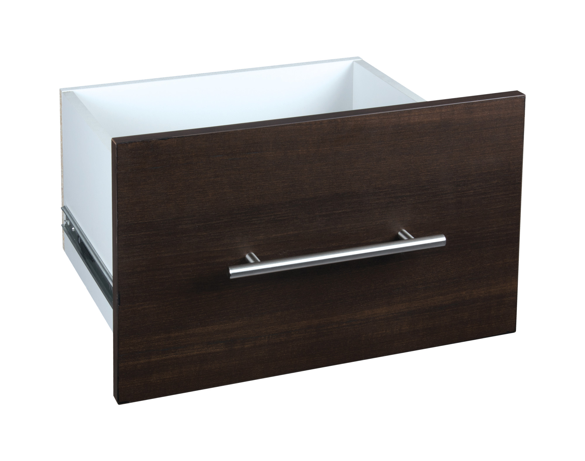 ClosetMaid SS1610-DR-M SuiteSymphony 16 x 10 Inch Tall Modern Drawer For SuiteSymphony Closet Organization Collection Midnight Brown Closet Organizers