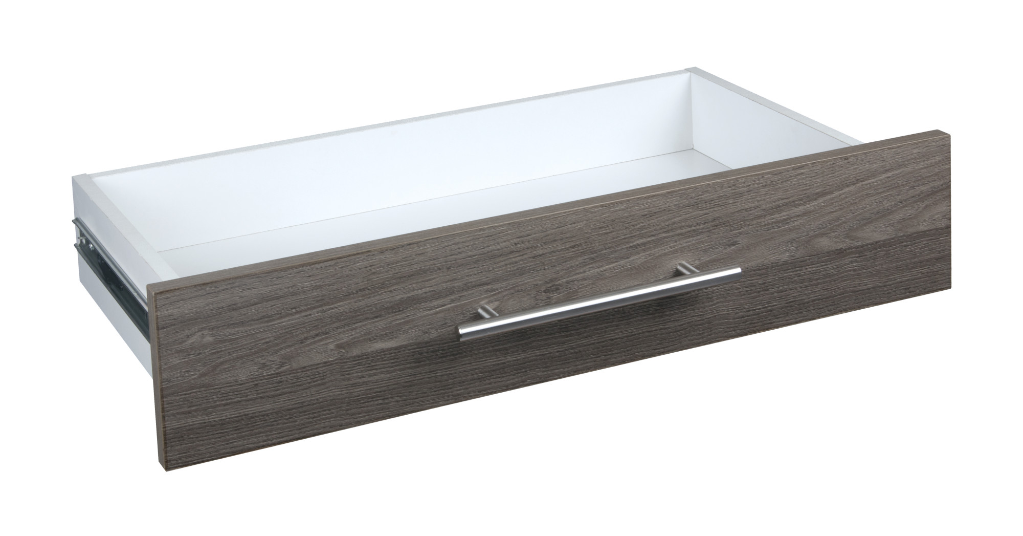 ClosetMaid SS255-DR-M SuiteSymphony 25 x 5 Inch Tall Modern Drawer For Custom Closet Systems Graphite Gray Closet Organizers Accessories and Parts