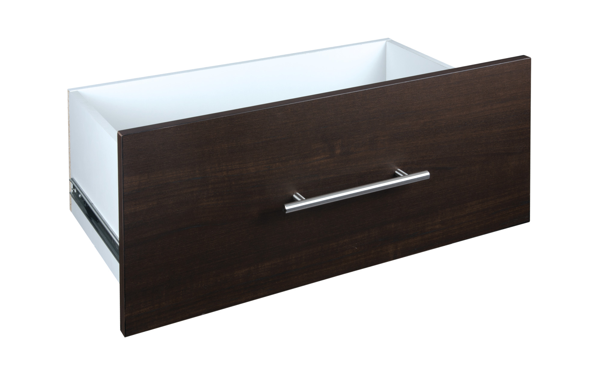 ClosetMaid SS2510-DR-M SuiteSymphony 25 x 10 Inch Tall Modern Drawer For ClosetMaid SuiteSymphony Collection Midnight Brown Closet Organizers