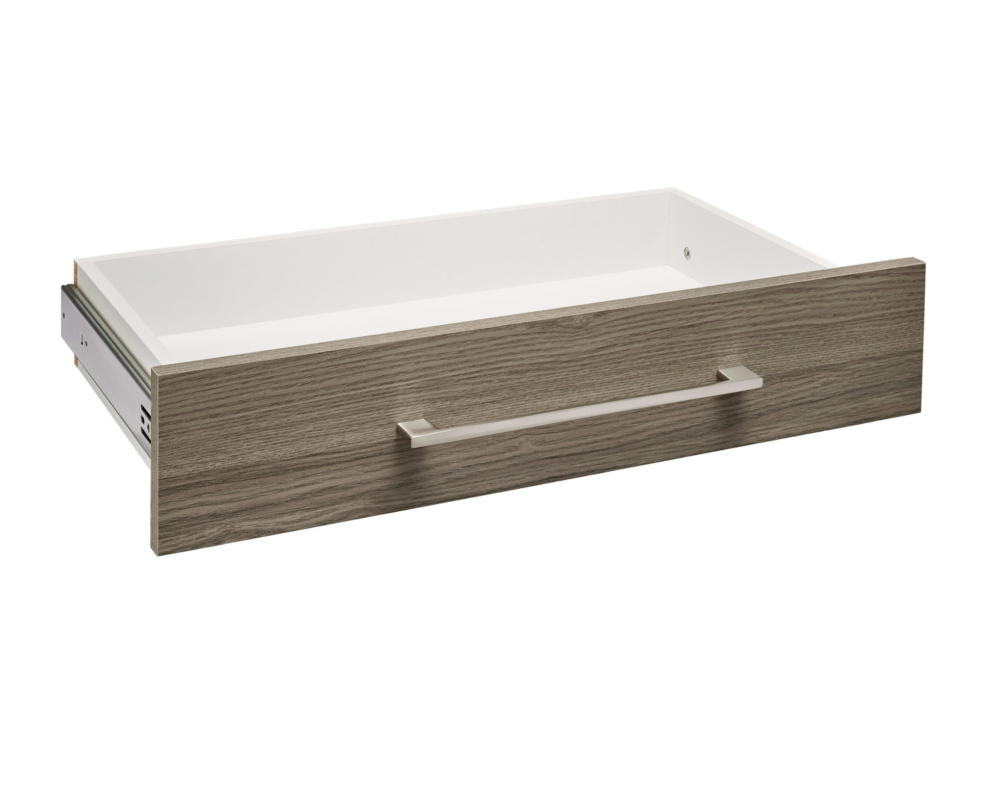 ClosetMaid SS255-DR-M SuiteSymphony 25 x 5 Inch Tall Modern Drawer For Custom Closet Systems Natural Gray Closet Organizers Accessories and Parts