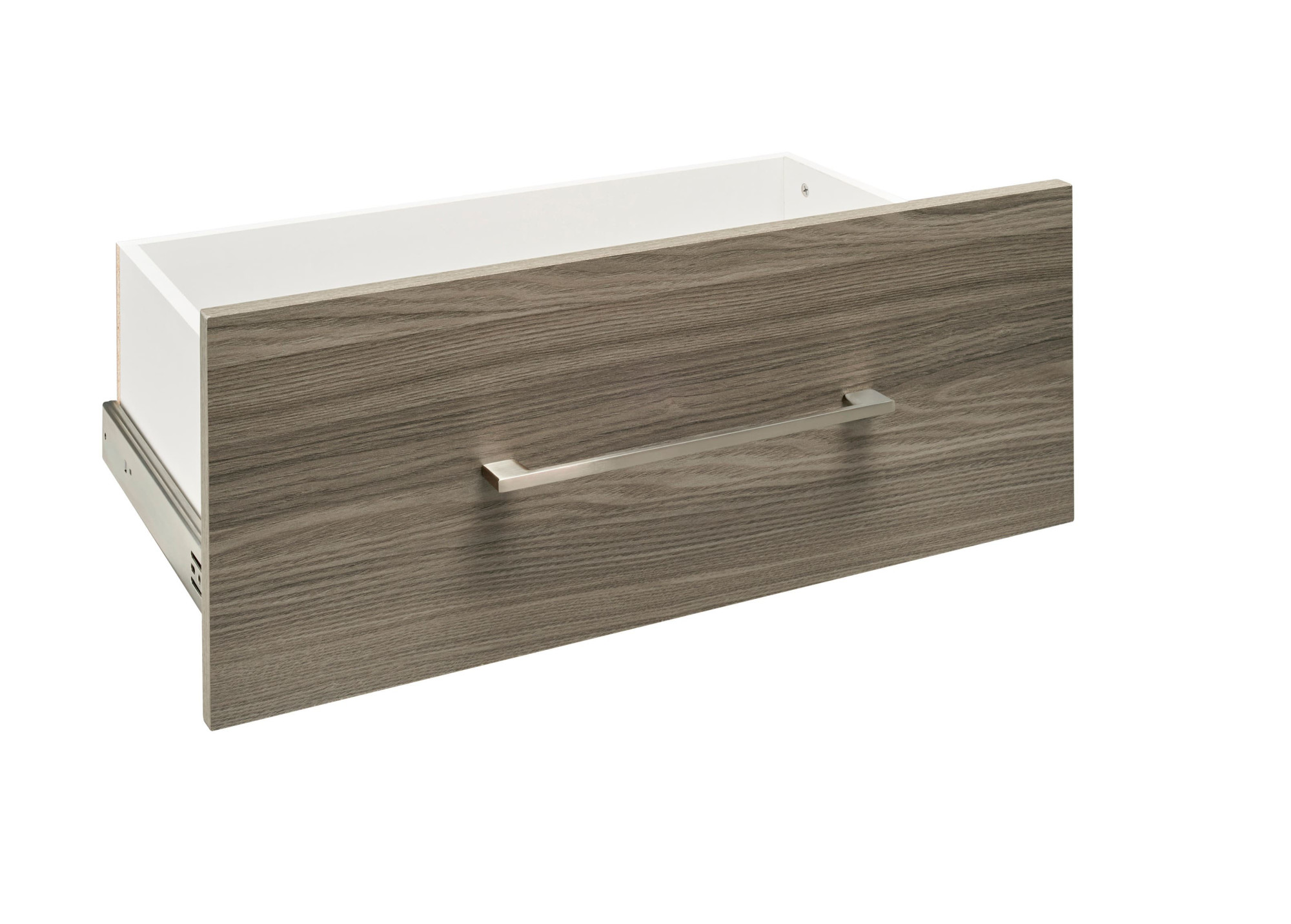 ClosetMaid SS2510-DR-M SuiteSymphony 25 x 10 Inch Tall Modern Drawer For ClosetMaid SuiteSymphony Collection Natural Gray Closet Organizers