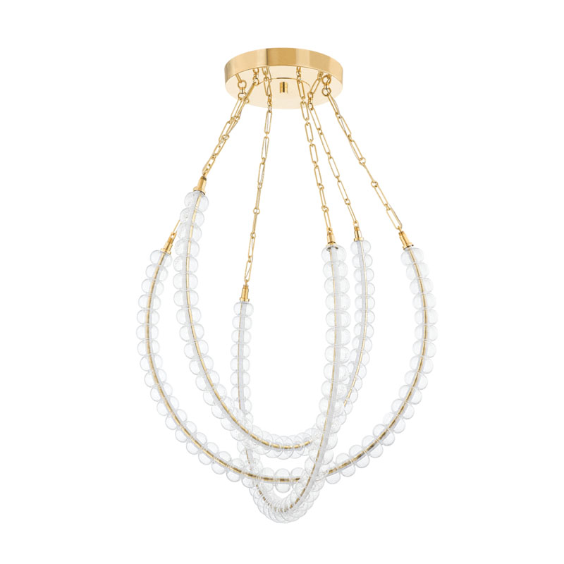 Photos - Chandelier / Lamp Corbett Lighting 355-36 Celeste 36" Wide Abstract Chandelier Vintage Brass Indoor Lighting Chandeliers 355-36-VB 