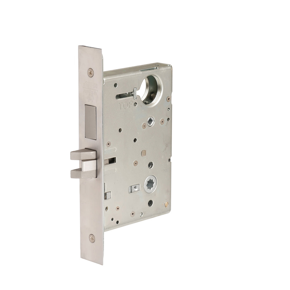 Corbin Russwin ML2030LL Commercial Privacy Panic Proof Mortise Lock Body for Lever - Less Cylinder Satin Chrome Door Hardware Mortise Locks Privacy