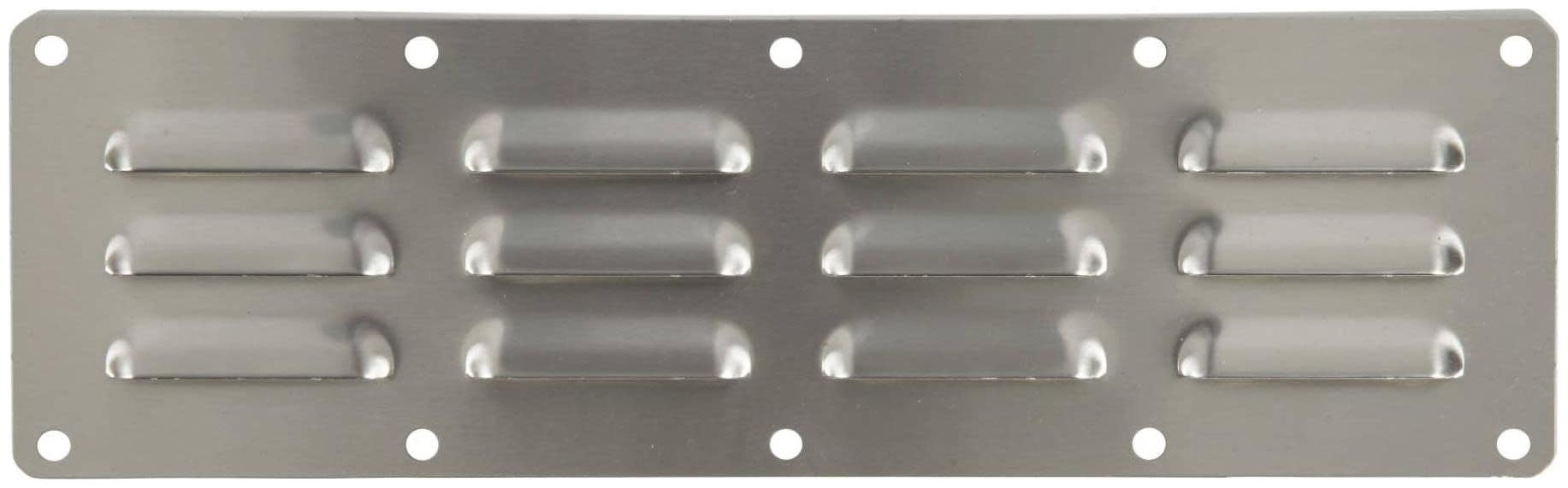 Photos - BBQ Accessory Coyote COYVENT 15 Inch Wide Stainless Steel Grill Vents Stainless Steel Outdoor Kitchen Components Outdoor Kitchen Trims Gri