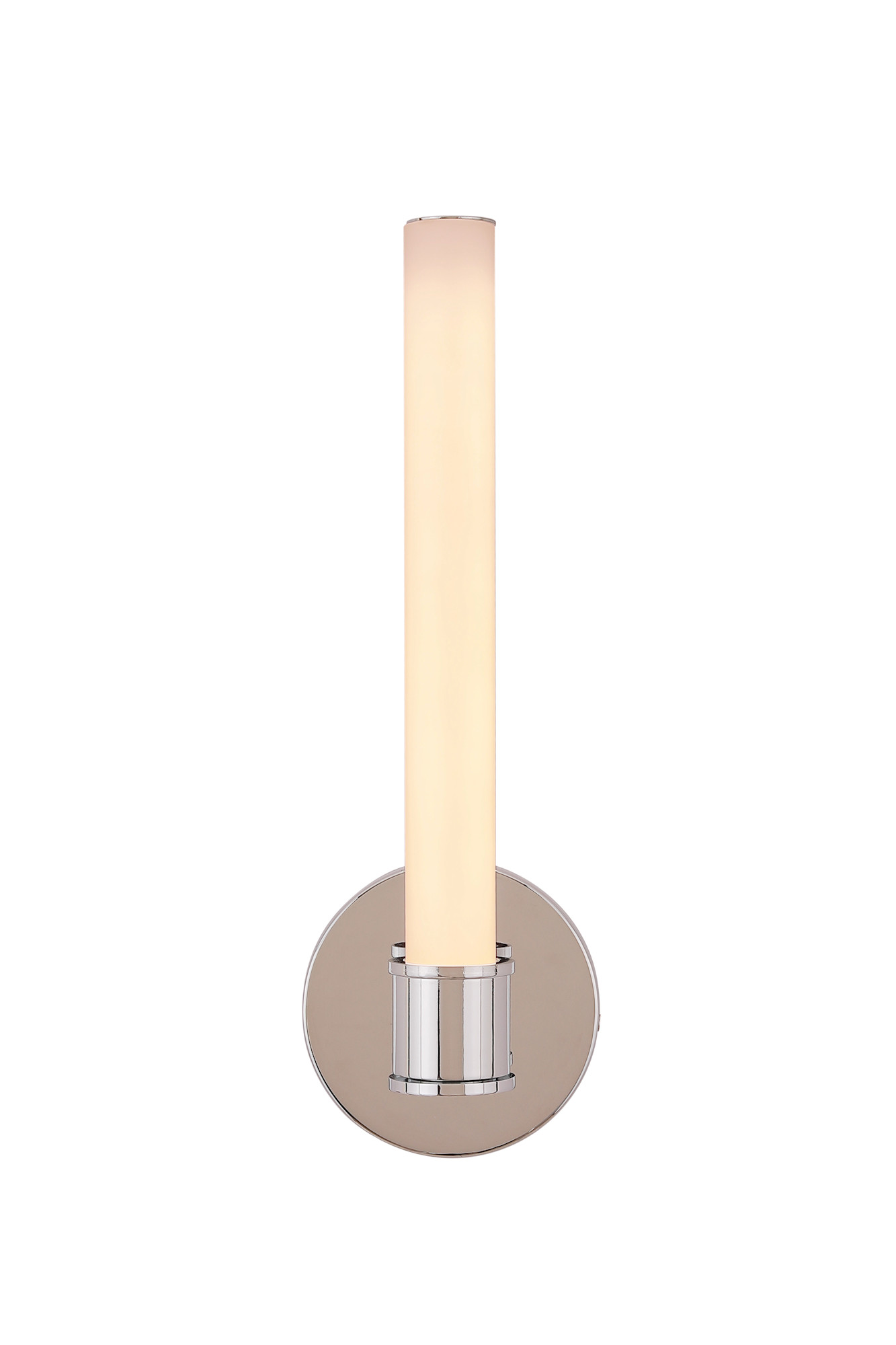 Photos - Chandelier / Lamp Alina Pro Craftmade 20105-LED Alina 15" Tall Wall Sconce Chrome Indoor Lighting Wall Sconces 20105CH-LED 
