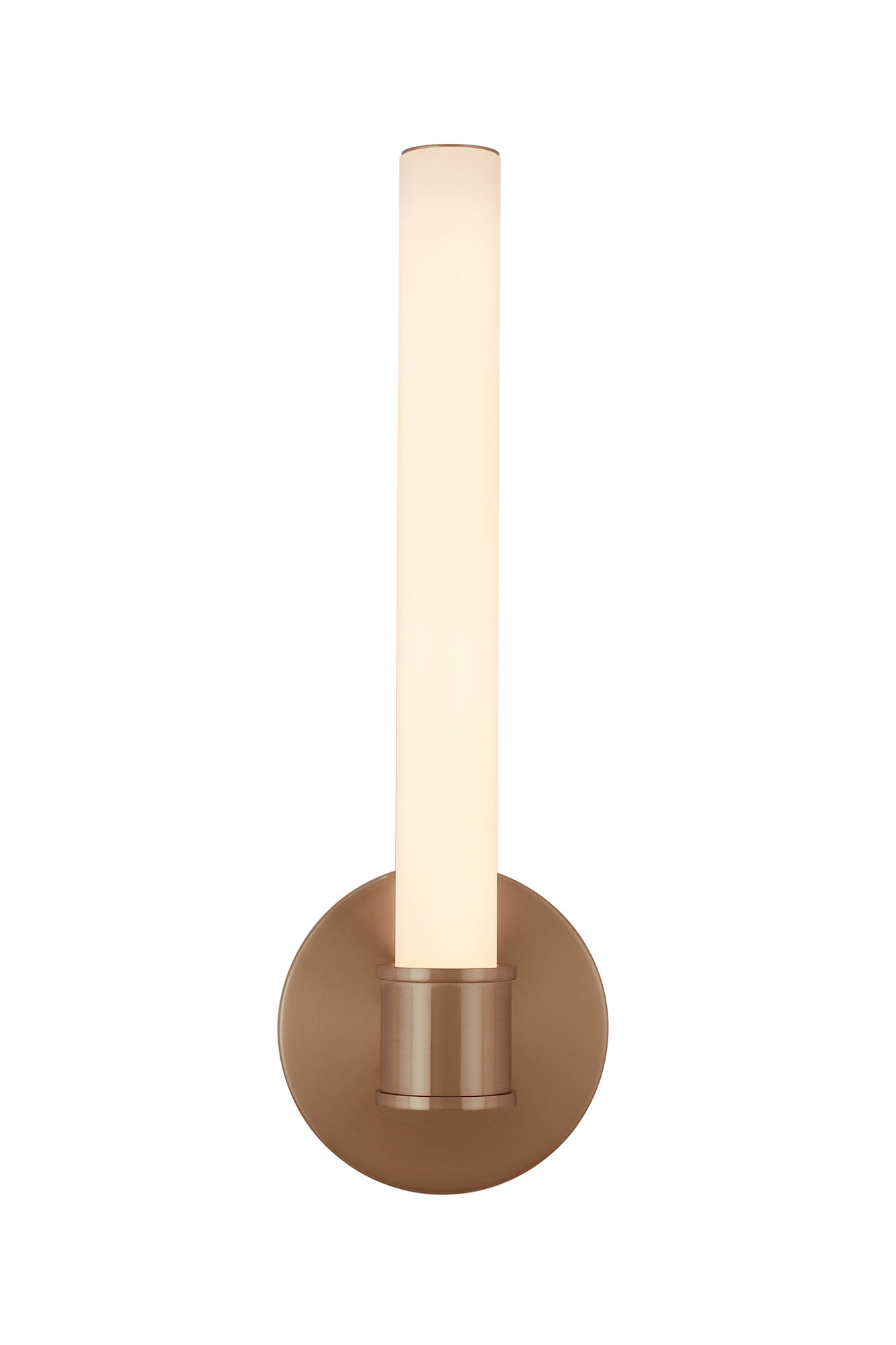Photos - Chandelier / Lamp Alina Pro Craftmade 20105-LED Alina 15" Tall Wall Sconce Satin Brass Indoor Lighting Wall Sconces 20105SB-LED 