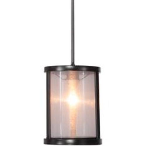 Photos - Chandelier / Lamp Wide Craftmade 36791 Danbury 8"  Mini Pendant Matte Black Indoor Lighting Pendants Mini 36791-MBK 