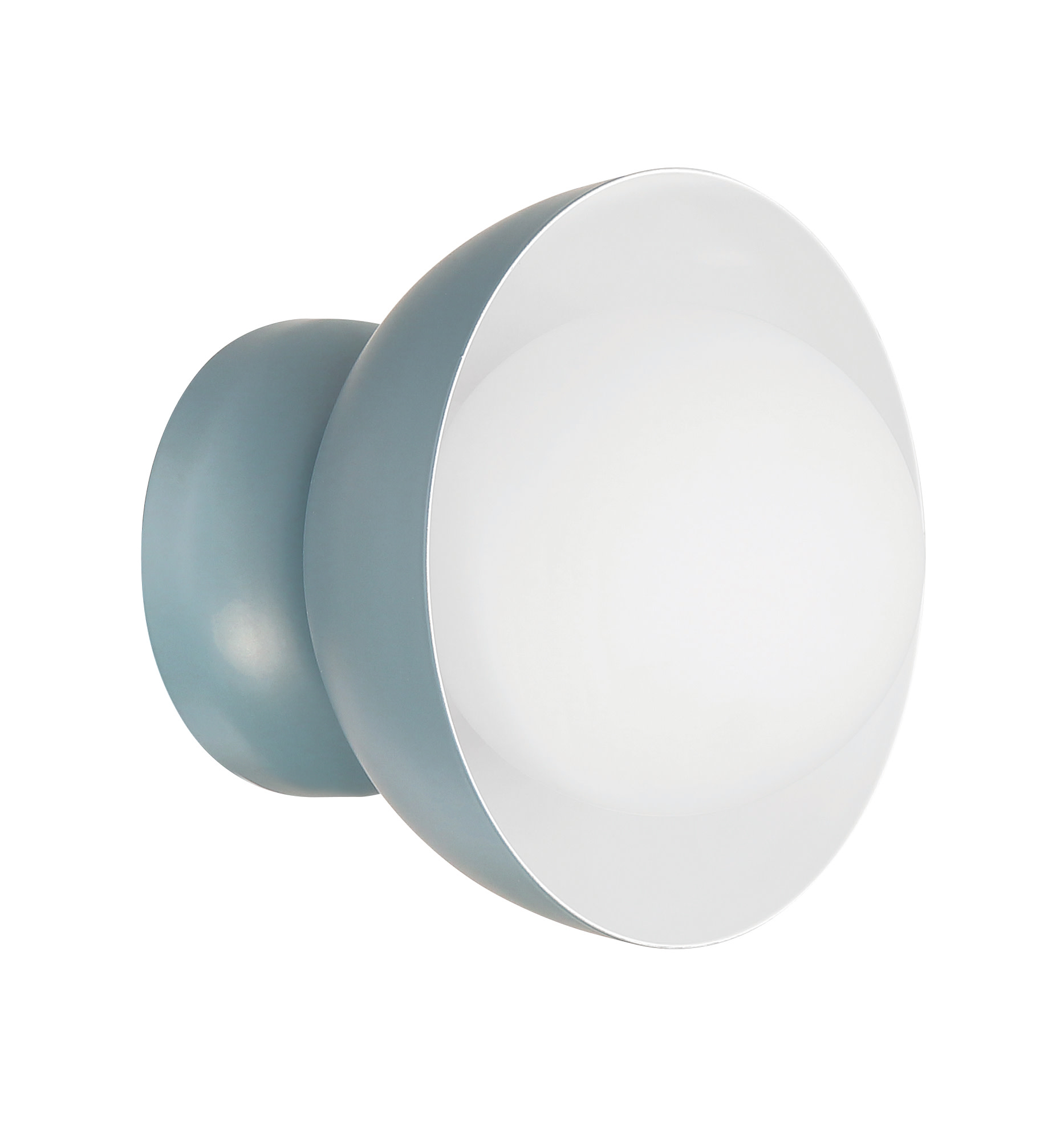 Photos - Chandelier / Lamp Craftmade 59161 Ventura Dome 8" Tall Bathroom Sconce Dusty Blue Indoor Lighting Bathroom Fixtures Bathroom Sconce 59161-DB