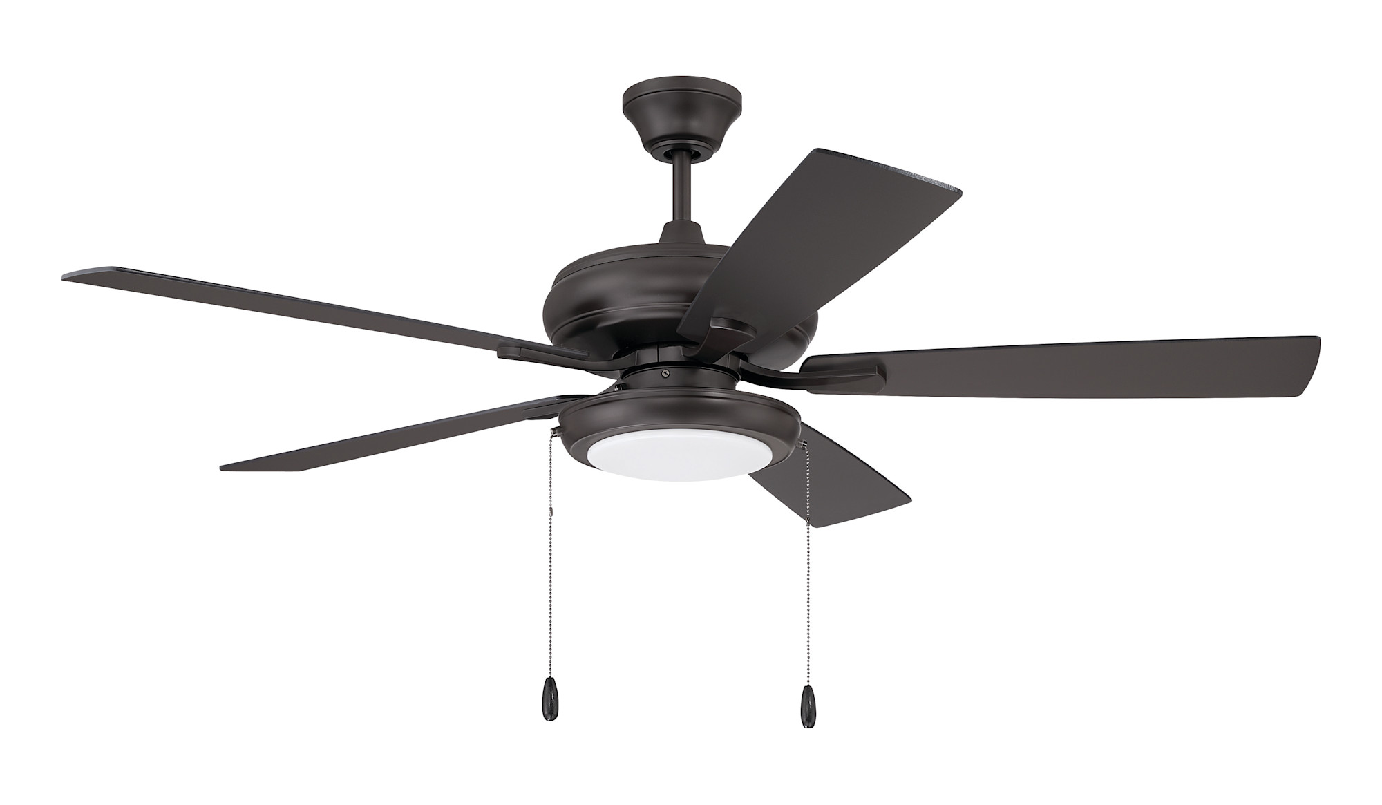 Photos - Fan E.O.S. Craftmade ECF1195 Eos 52" 5 Blade Indoor LED Ceiling Classic Bronze s Ceiling s Indoor Ceiling s ECF119CBZ5-CBZ