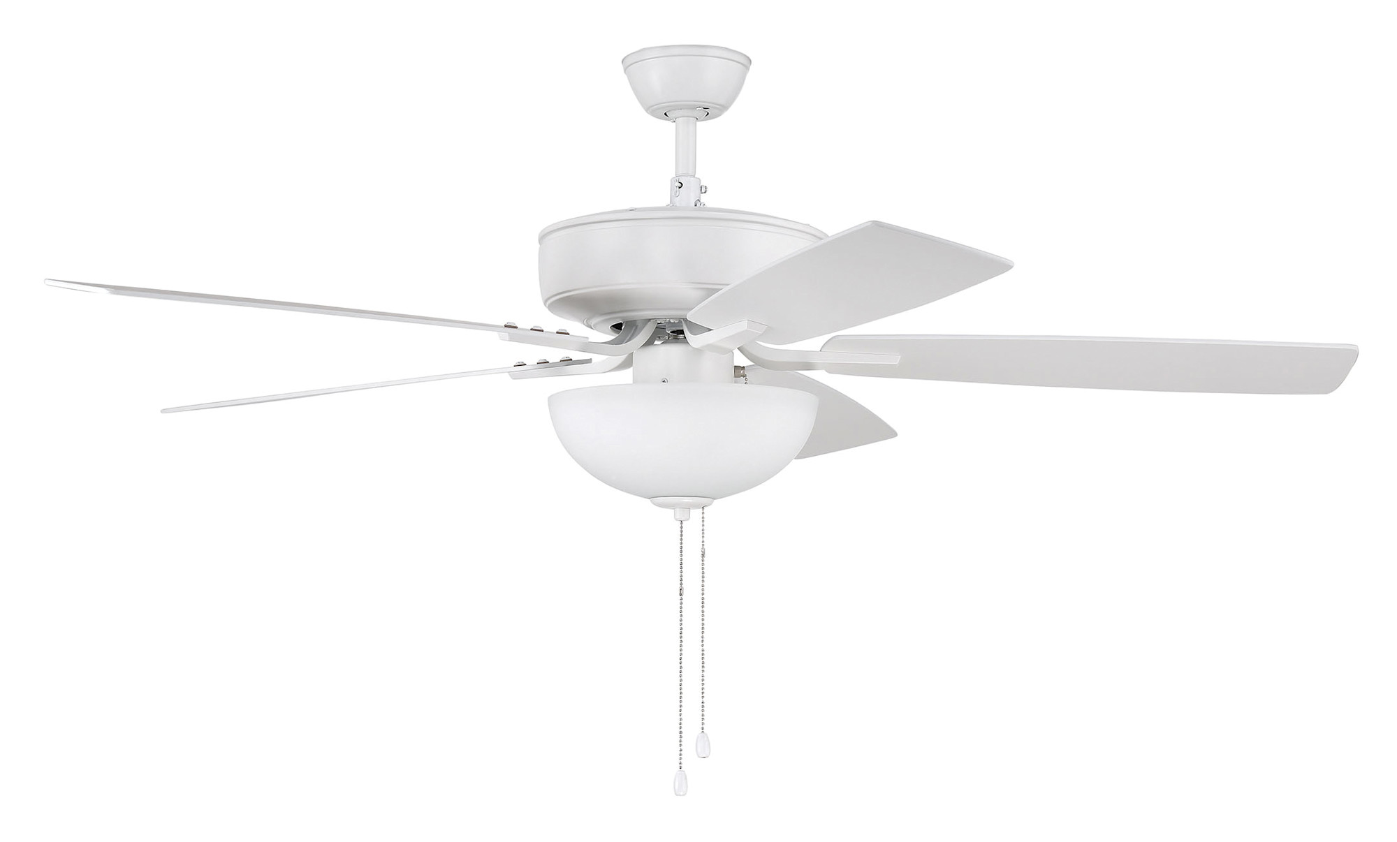 Photos - Fan Blade Craftmade P2115-52 Pro Plus 52" 5 Indoor LED Ceiling White / Washed Oak s Ceiling s Indoor Ceiling s P211