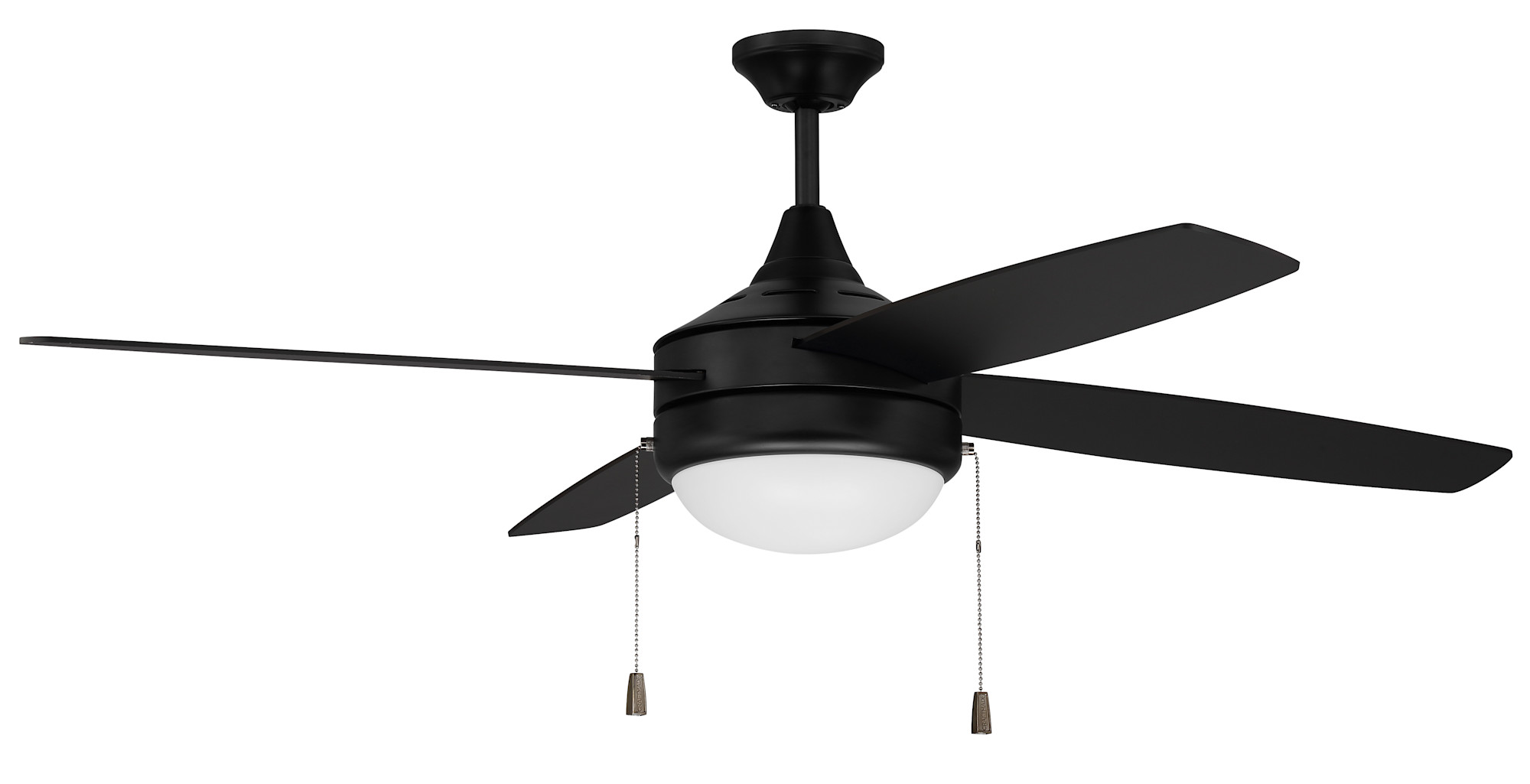 Photos - Fan Blade Craftmade PHA524 Phaze 4 52" 4  Indoor LED Ceiling  Flat Black s Ceiling s Indoor Ceiling s PHA52FB4 