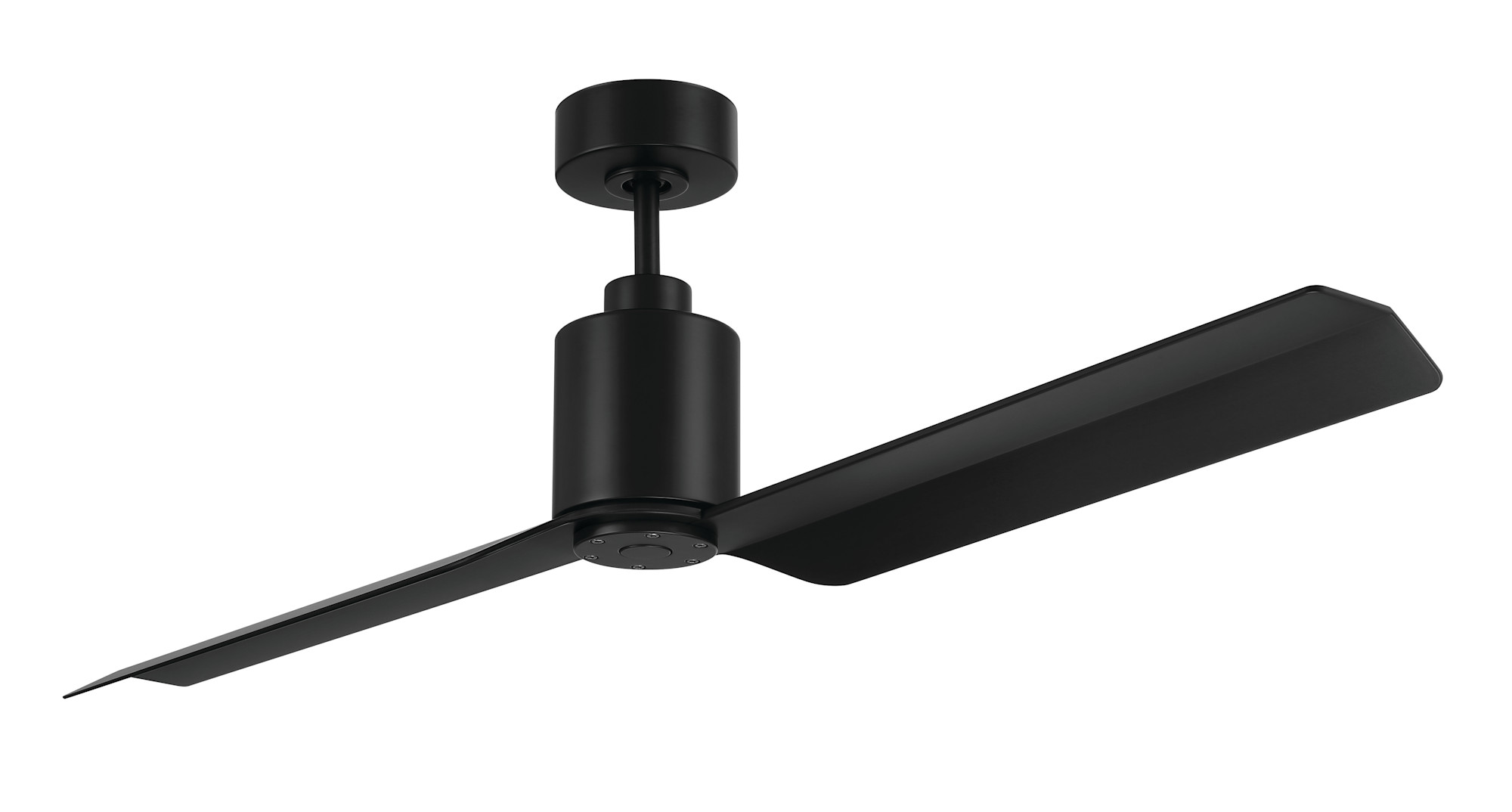 Photos - Fan Blade Craftmade SLK562 Sleek 56" 2 Indoor / Outdoor Ceiling Flat Black s Ceiling s Outdoor Ceiling s SLK56FB2