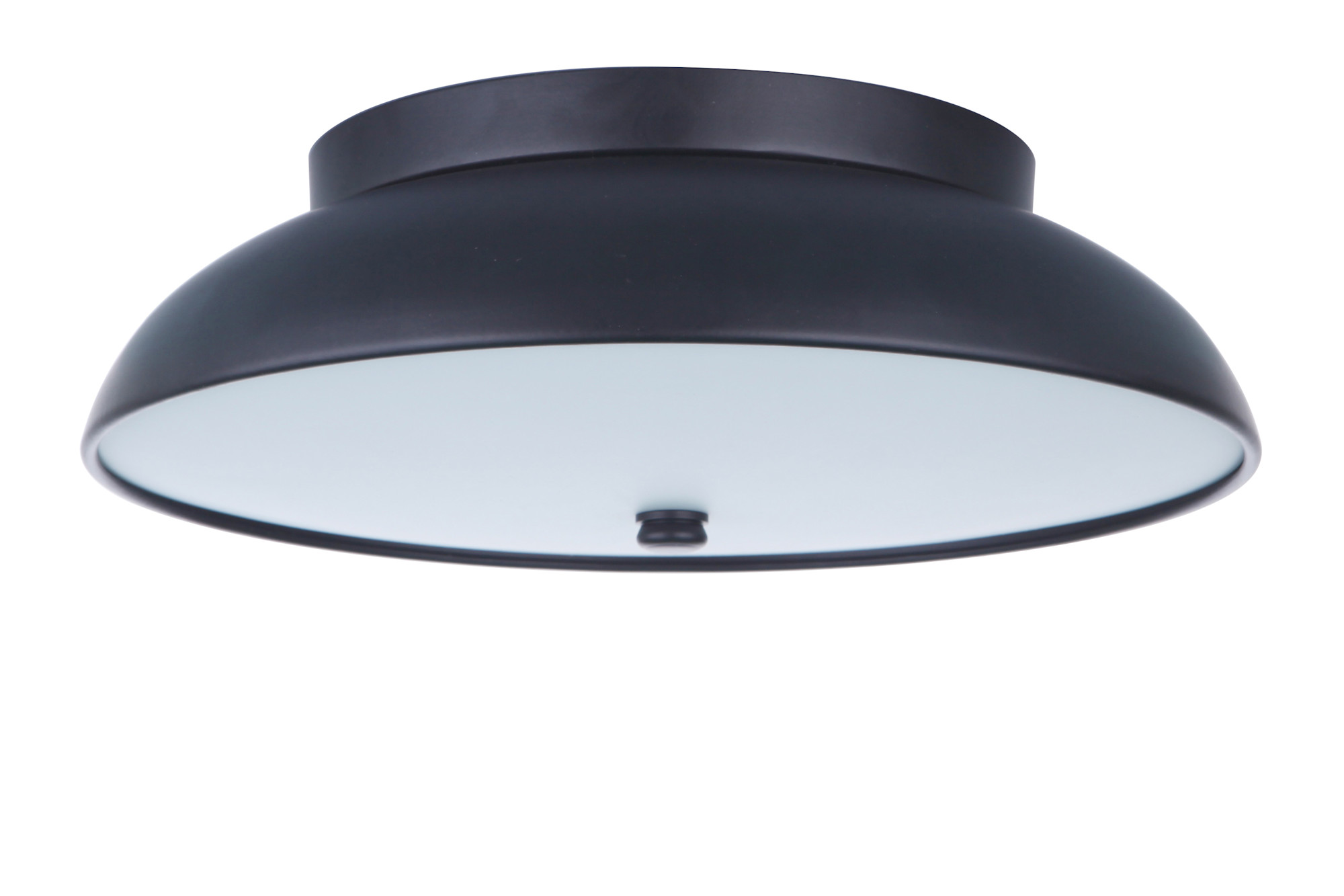 Photos - Chandelier / Lamp Craftmade X6813-LED Soul 13" Wide LED Flush Mount Ceiling Fixture Flat Black Indoor Lighting Ceiling Fixtures Flush Mount X6