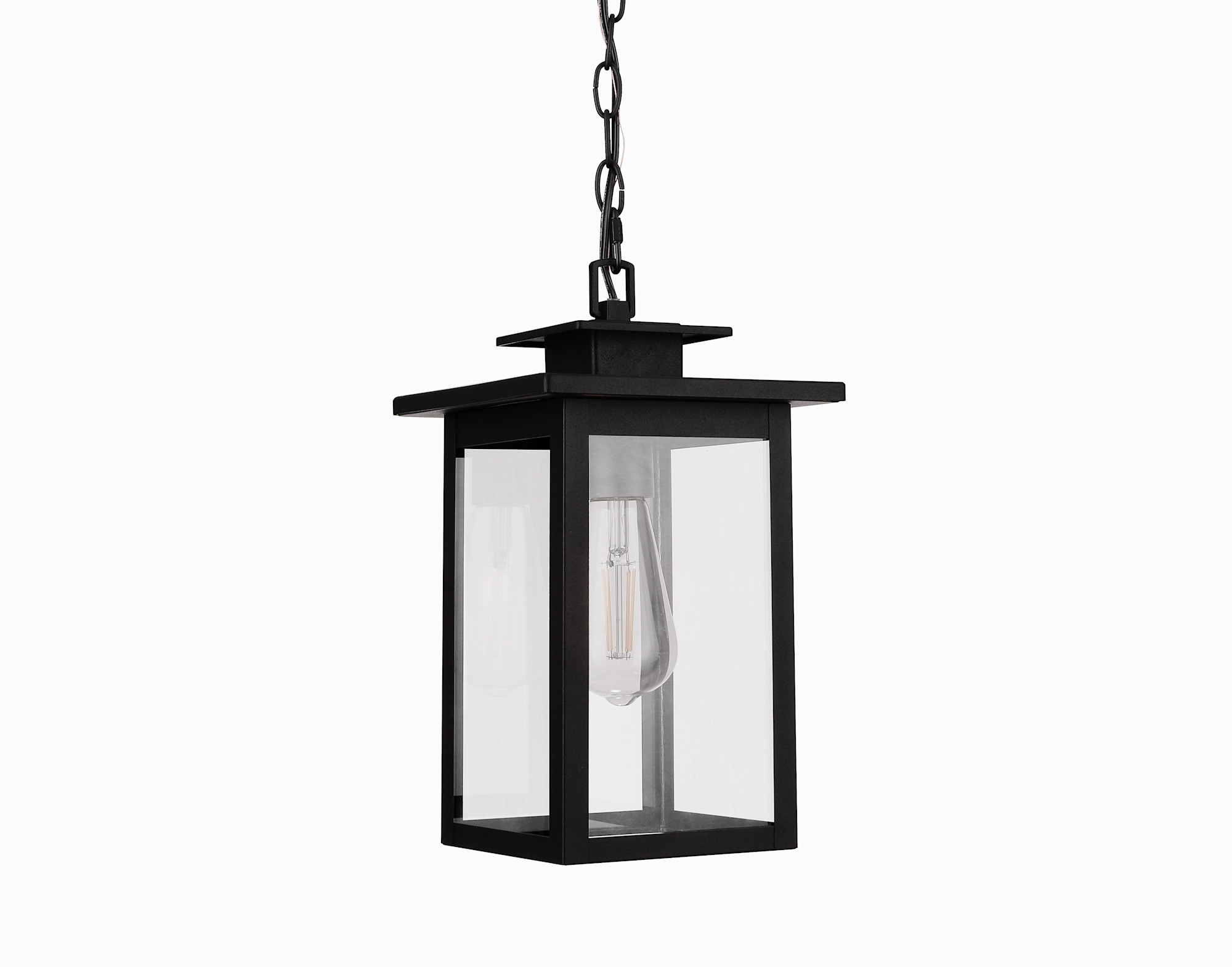 Photos - Floodlight / Street Light ROCK Craftmade ZA7011  Creek 8" Wide Outdoor Mini Pendant Textured Black Outdoor Lighting Pendants ZA7011-TB 