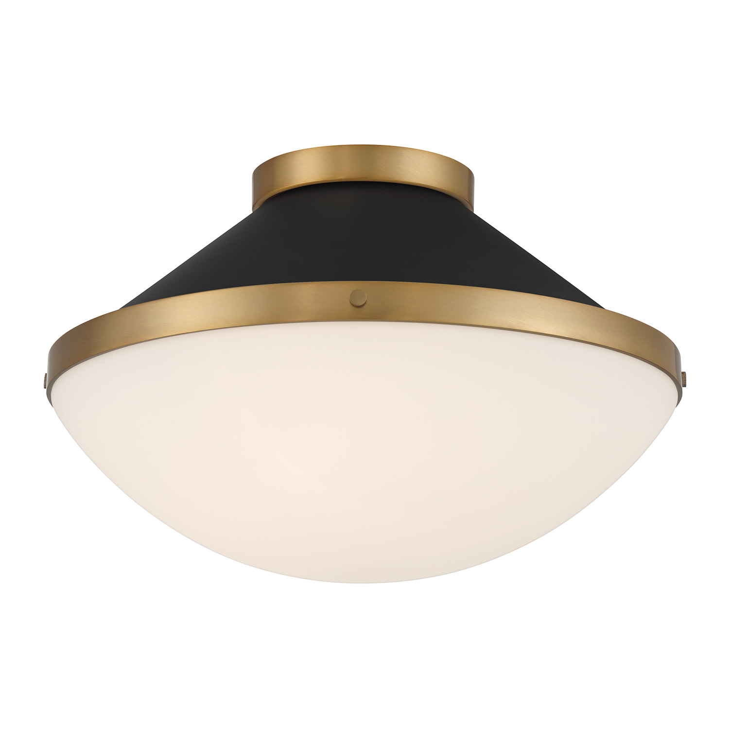 Photos - Chandelier / Lamp Wide Crystorama Lighting Group XAN-8002 Xander 2 Light 16"  Flush Mount Bowl Ceiling Fixture with Etched Opal Glass Shade Vib 