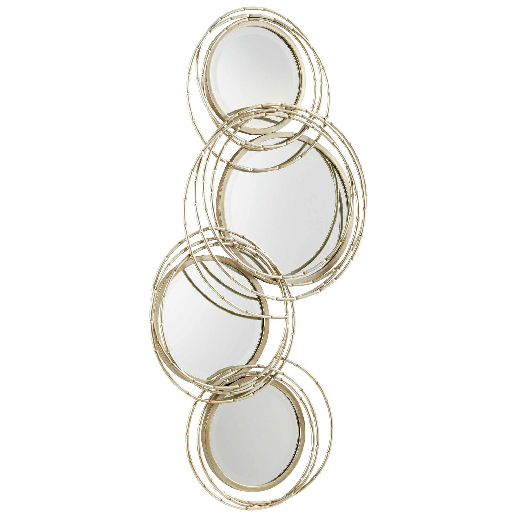 Photos - Wall Mirror Circular Cyan Design 10265 23-1/2" W x 49-1/2" H  Framed Accent Mirror Champagne Home Decor Mirrors Accent Mirror 
