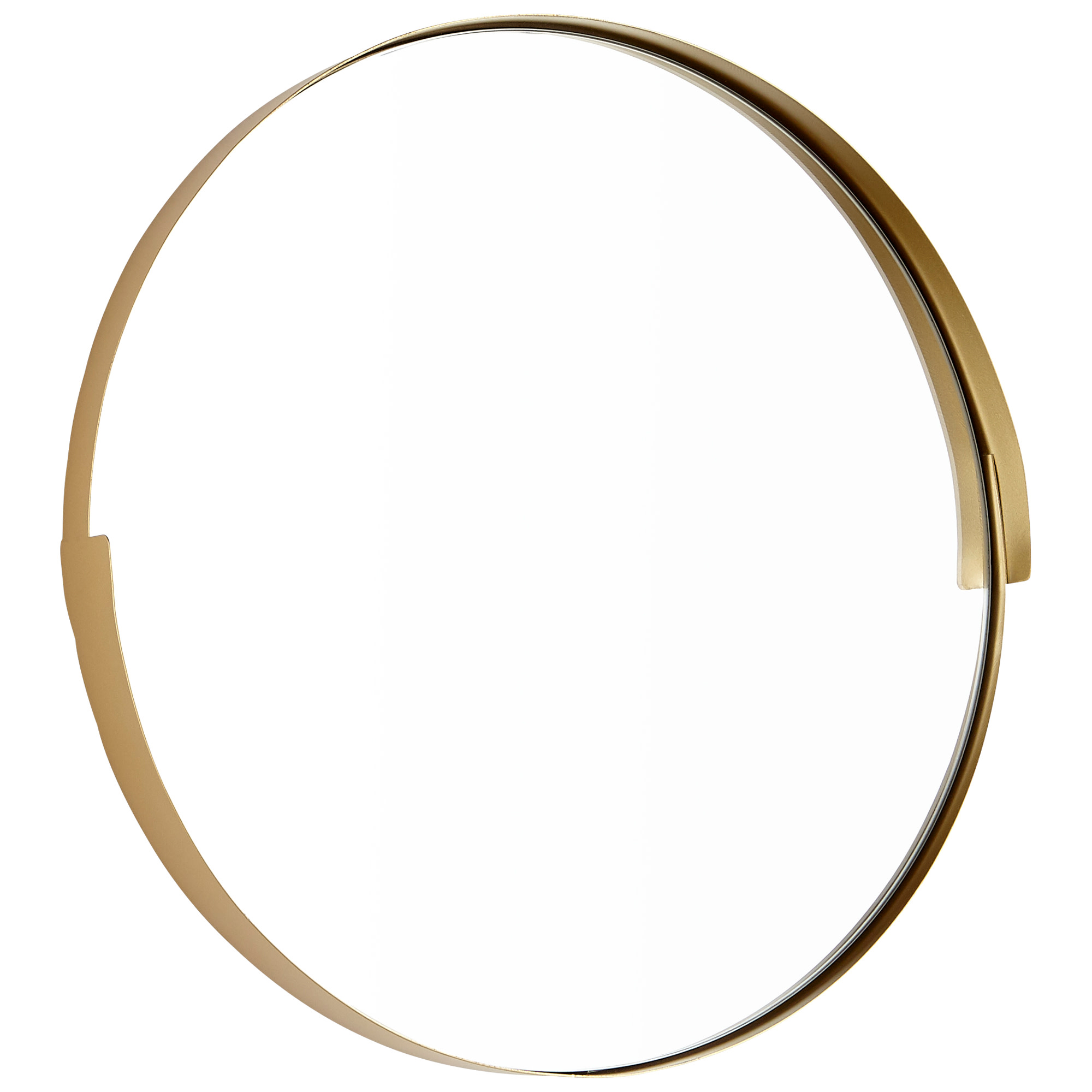 Photos - Wall Mirror Circular Cyan Design 10514 17" Diameter  Framed Bathroom Mirror Gold Home Decor Mirrors Accent Mirror 