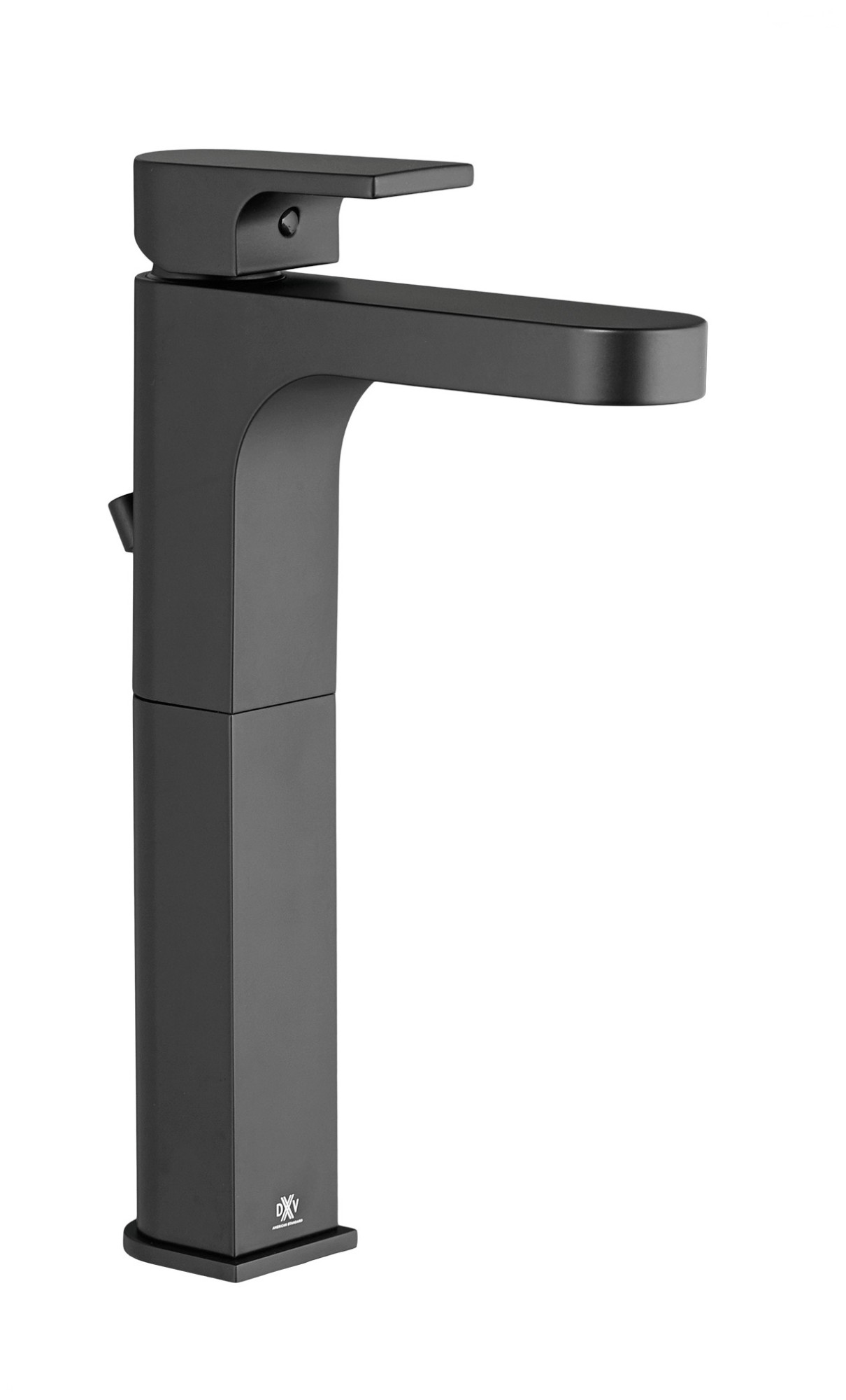 Photos - Tap DXV D35109151 Equility 1.2 GPM Single Hole Vessel Bathroom Faucet With Grid Drain Matte Black Faucet Bathroom Sink Faucets S 