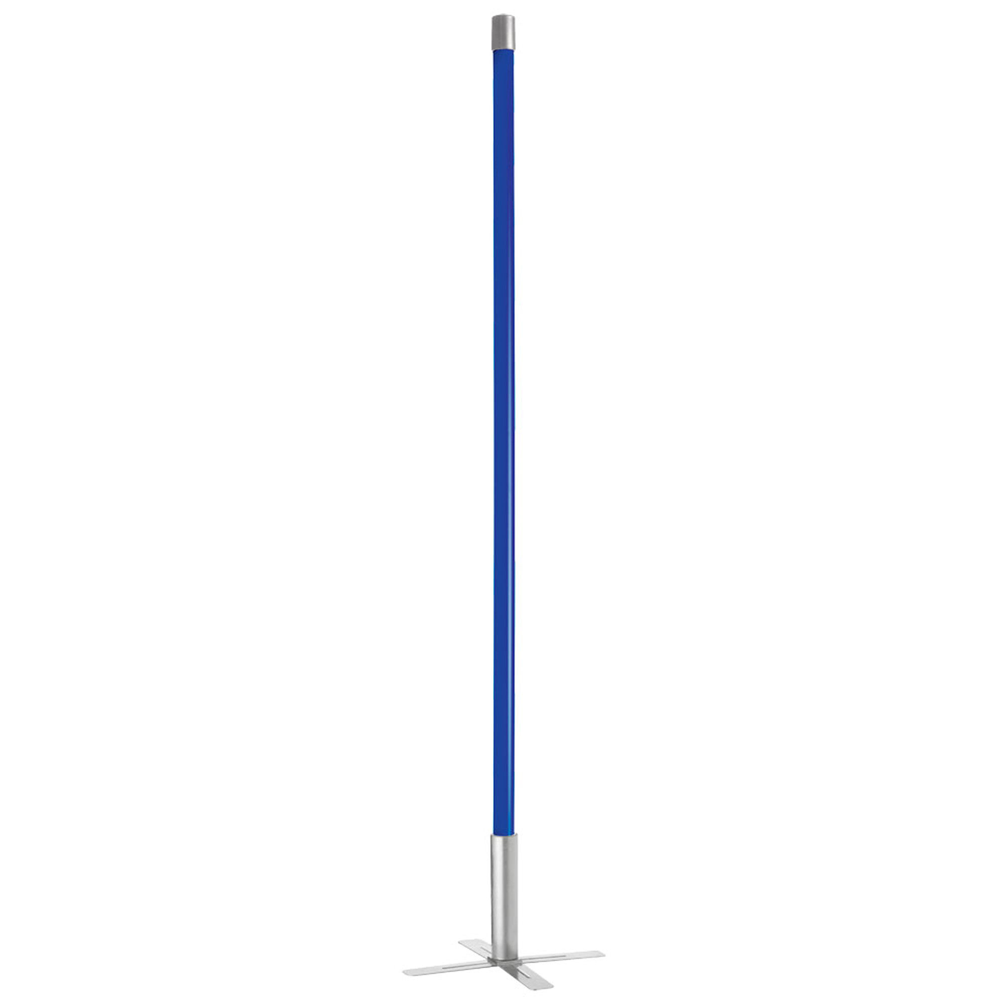 Photos - Chandelier / Lamp Avant Garde Dainolite DSTX-36-BL Avant-Garde Single Light 53" Tall Column Floor Lamp - 36 Watt Blue Lamps Floor Lamps