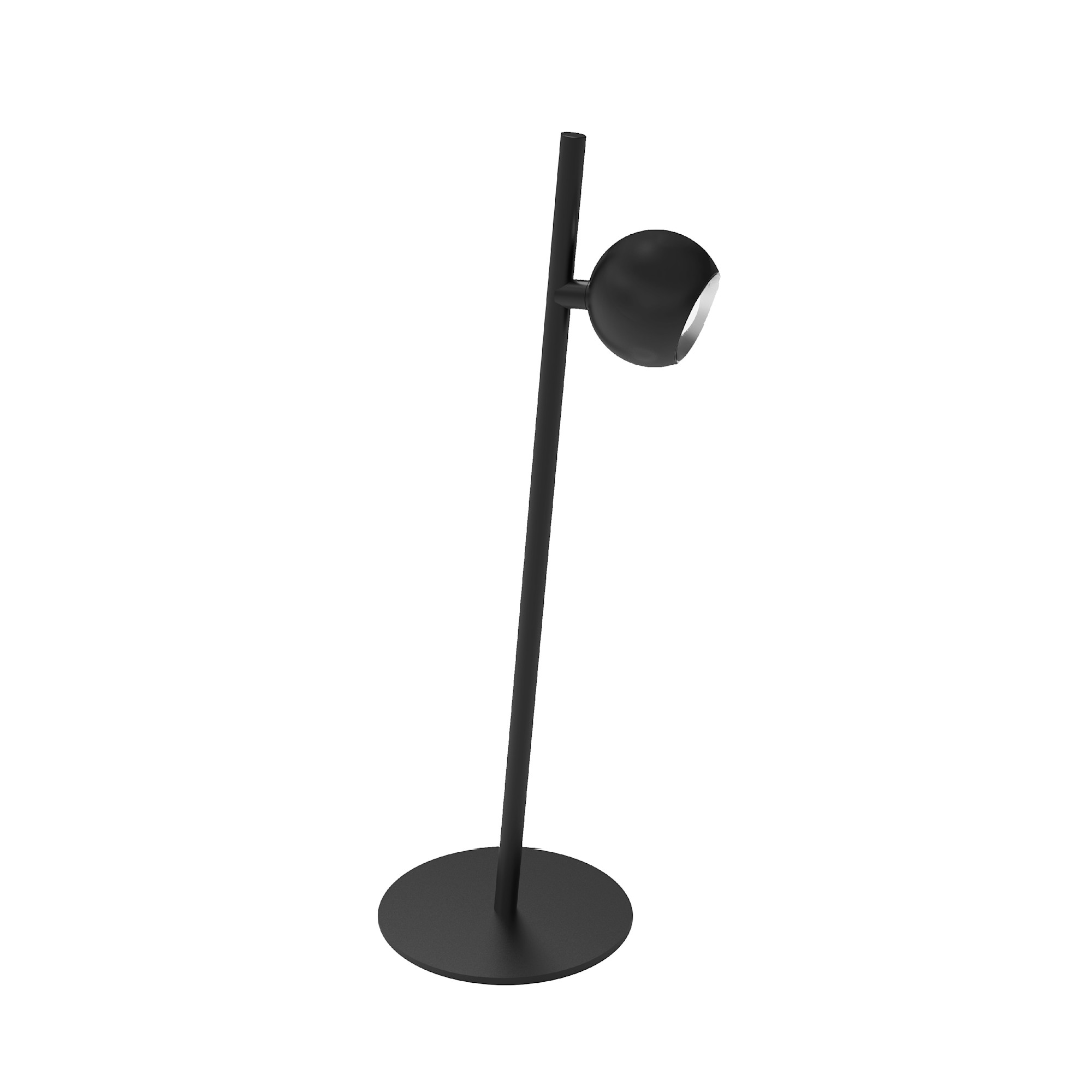 Photos - Desk Lamp Fernanda Dainolite FER-165LEDT  16" Tall LED Novelty Table Lamp Satin Black Lamps Table Lamps FER-165LEDT-SB 