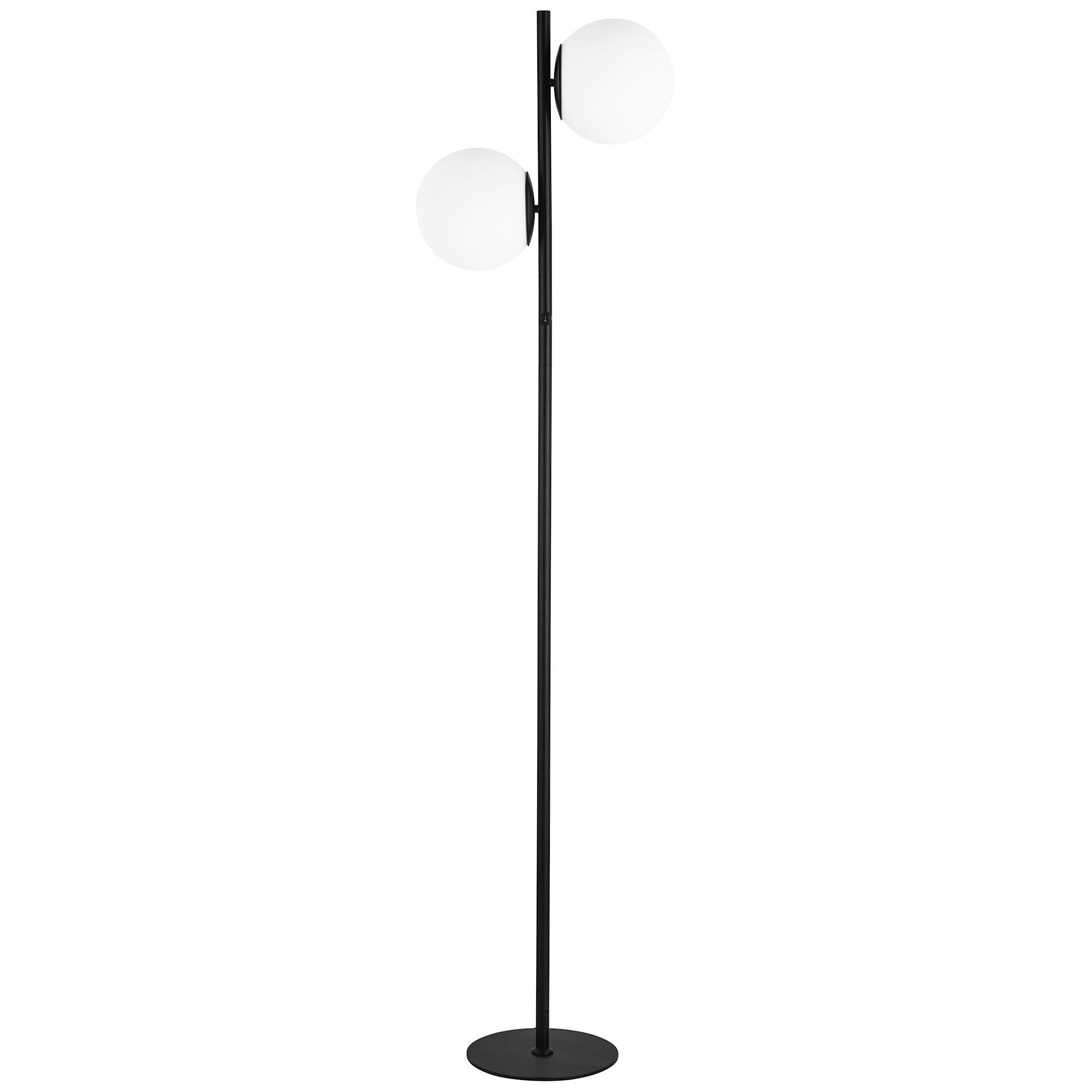 Photos - Chandelier / Lamp Accent Dainolite FOL-662F Folgar 2 Light 67" Tall  Floor Lamp Matte Black Lamps Floor Lamps FOL-662F-MB 